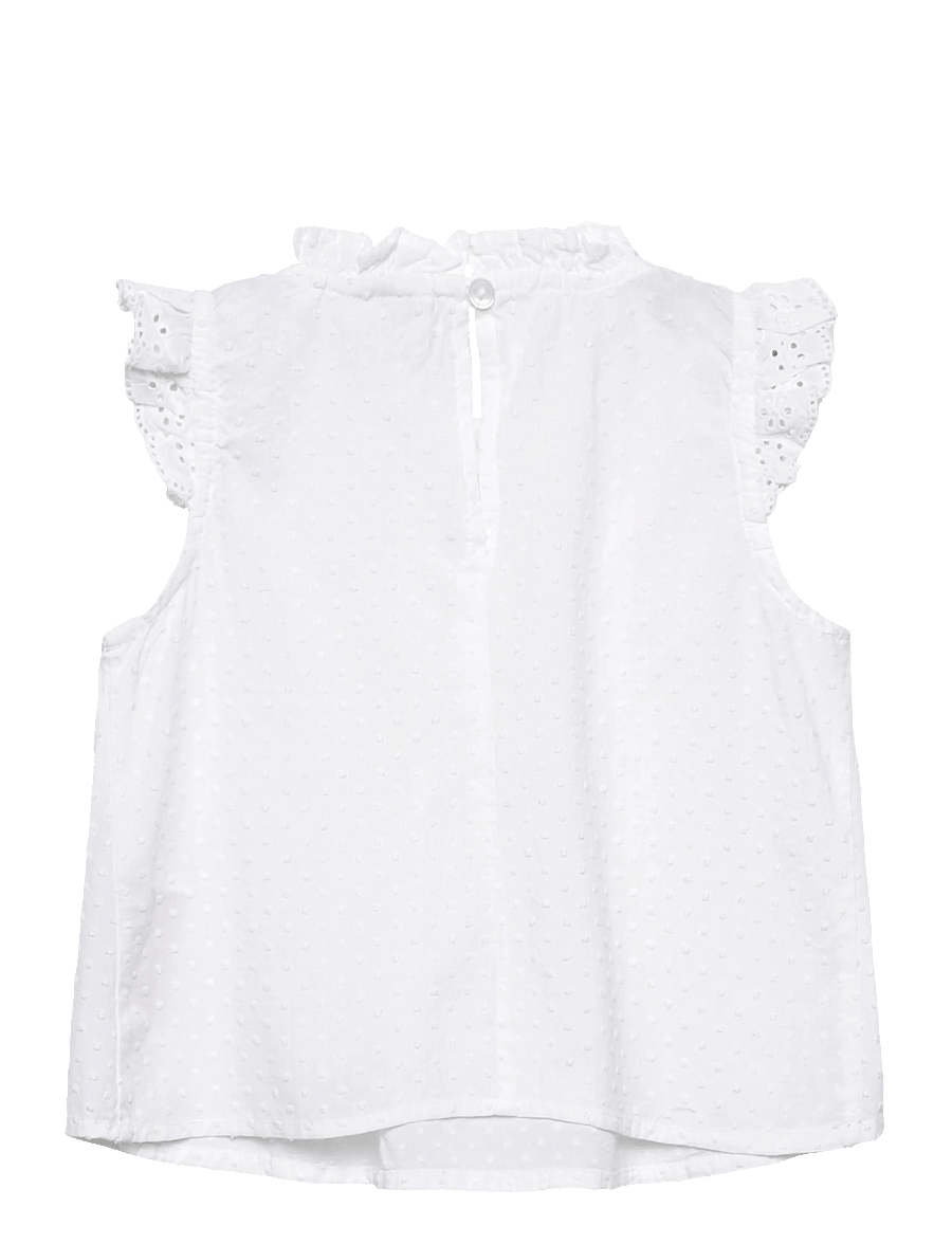name it - NMFJUSA SL TOP PB - palaidinės ir tunikos - bright white - 1