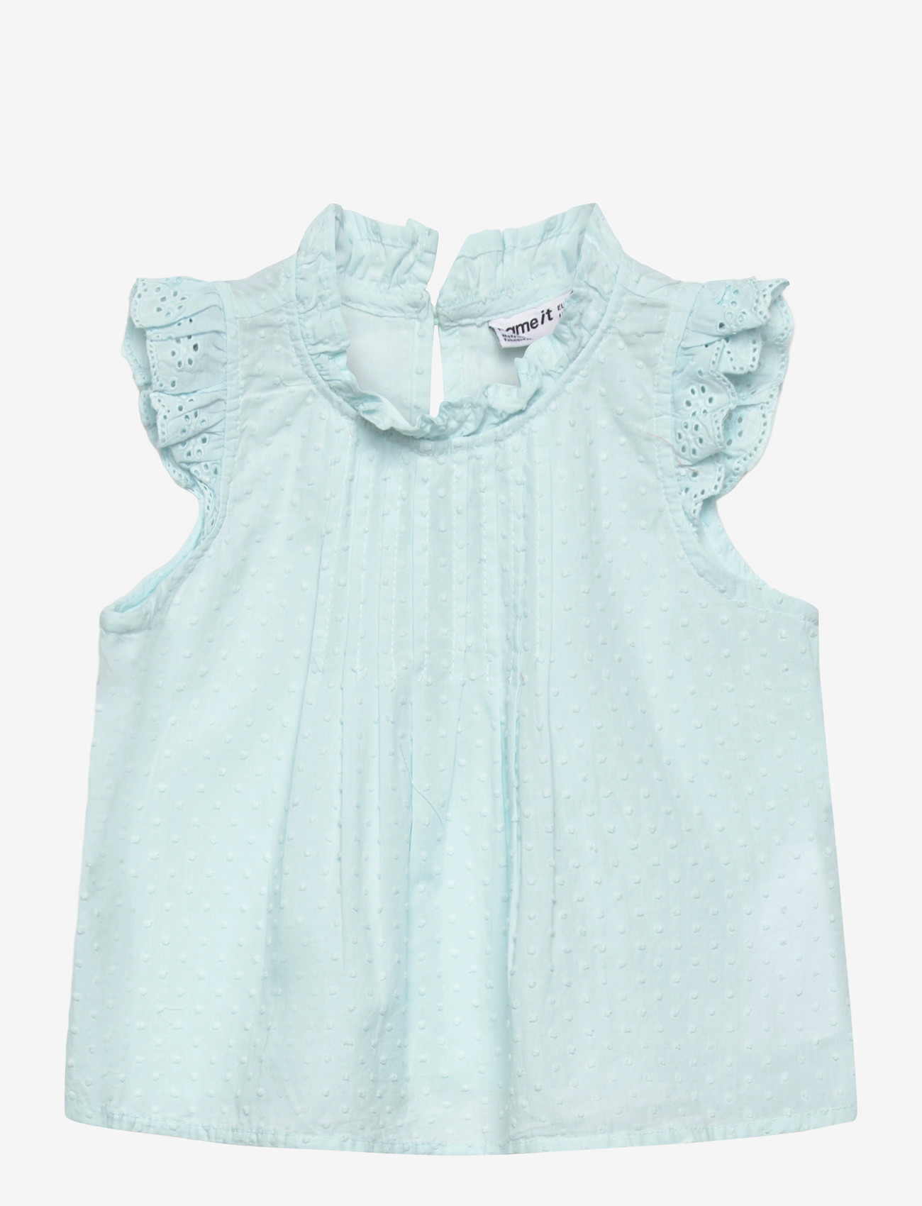 name it - NMFJUSA SL TOP PB - blusen & tuniken - delicate blue - 0