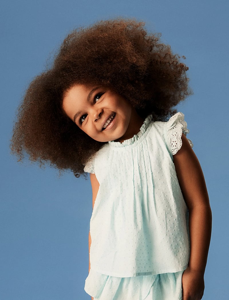 name it - NMFJUSA SL TOP PB - blusen & tuniken - delicate blue - 4