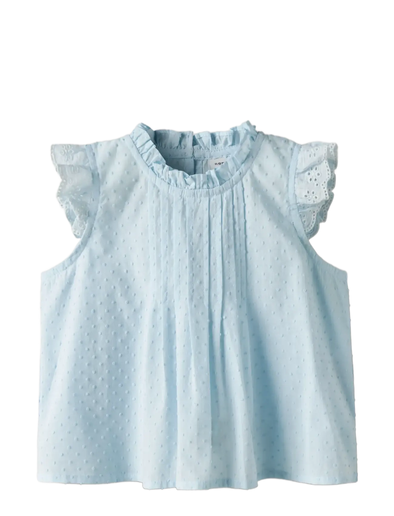 name it - NMFJUSA SL TOP PB - blūzes un tunikas - delicate blue - 2