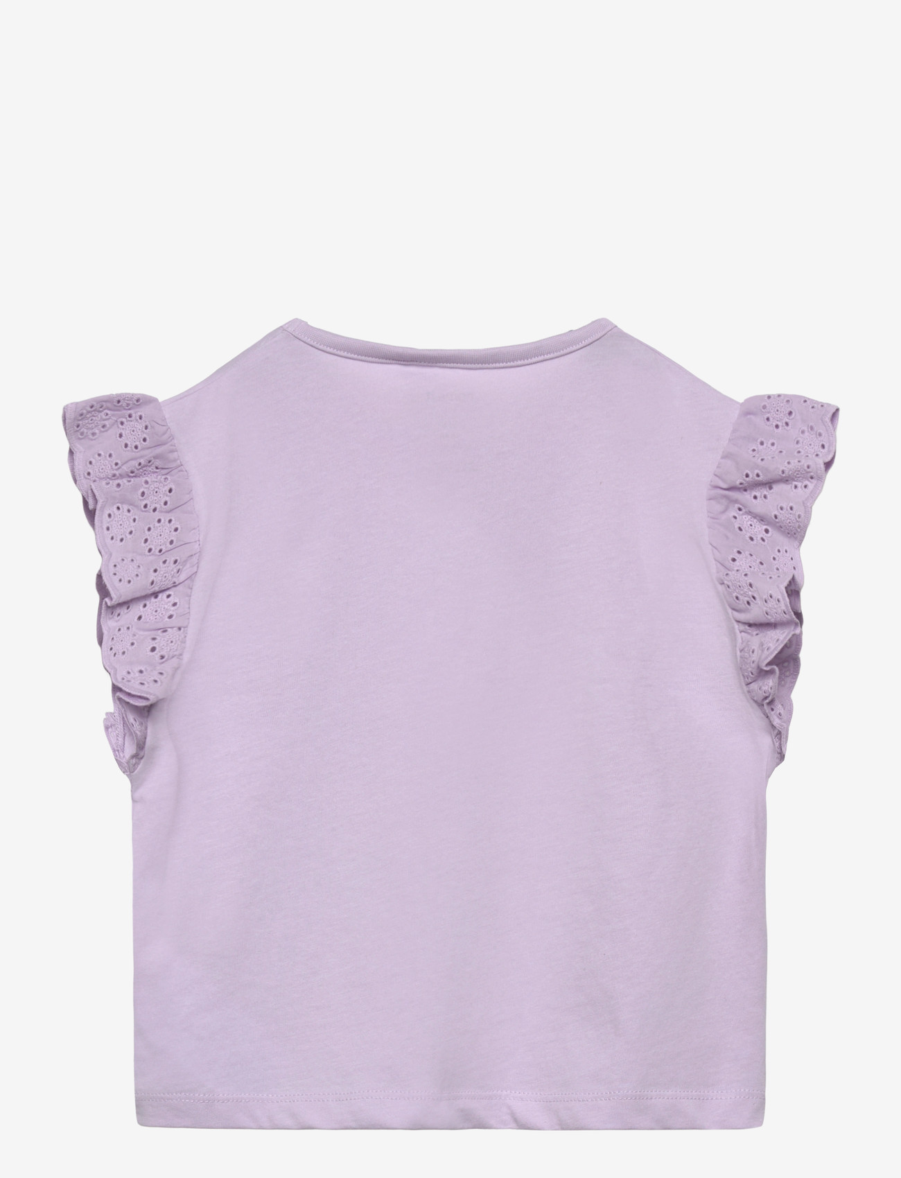 name it - NMFHAZEL CAPSL SH NREG TOP PB - kortærmede t-shirts - orchid petal - 1