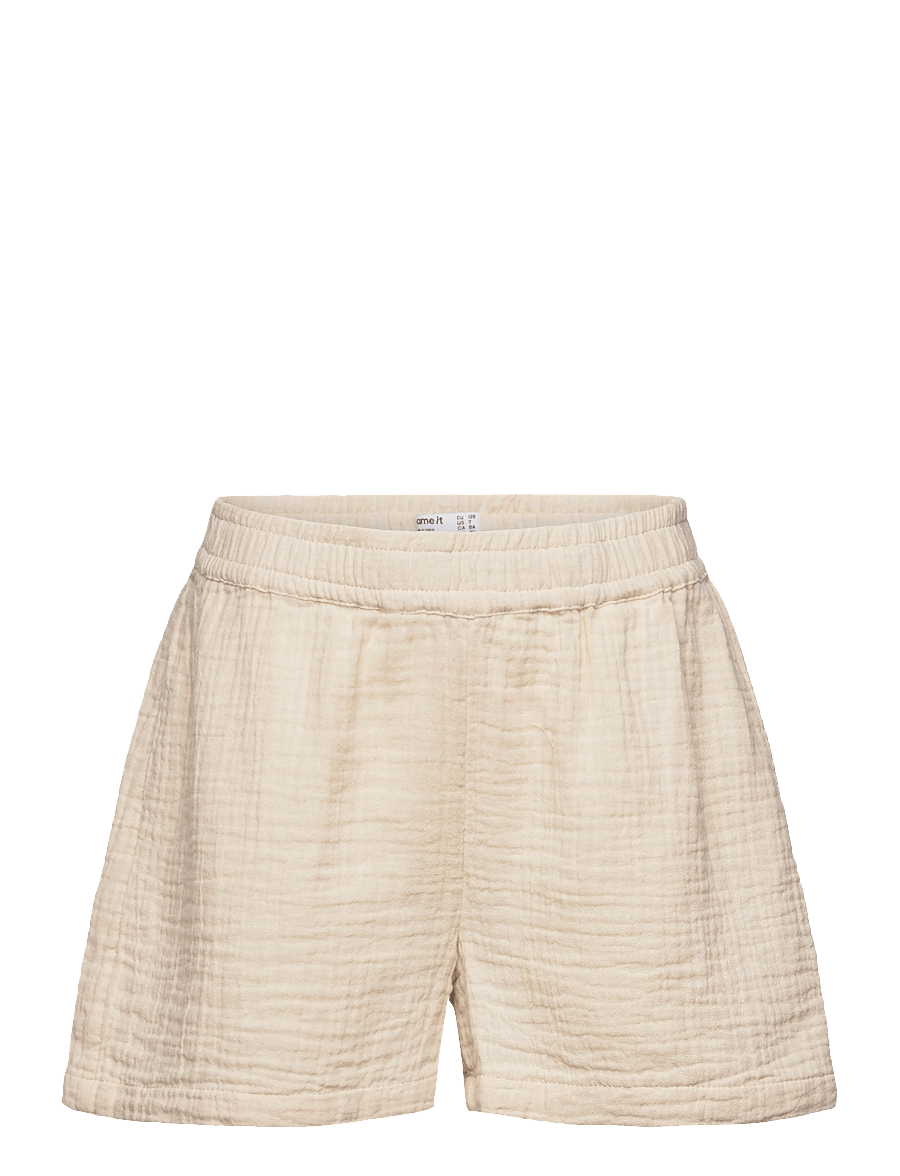 name it - NMFHIISA SHORTS PB - ikdienas šorti - brazzilian sand - 0