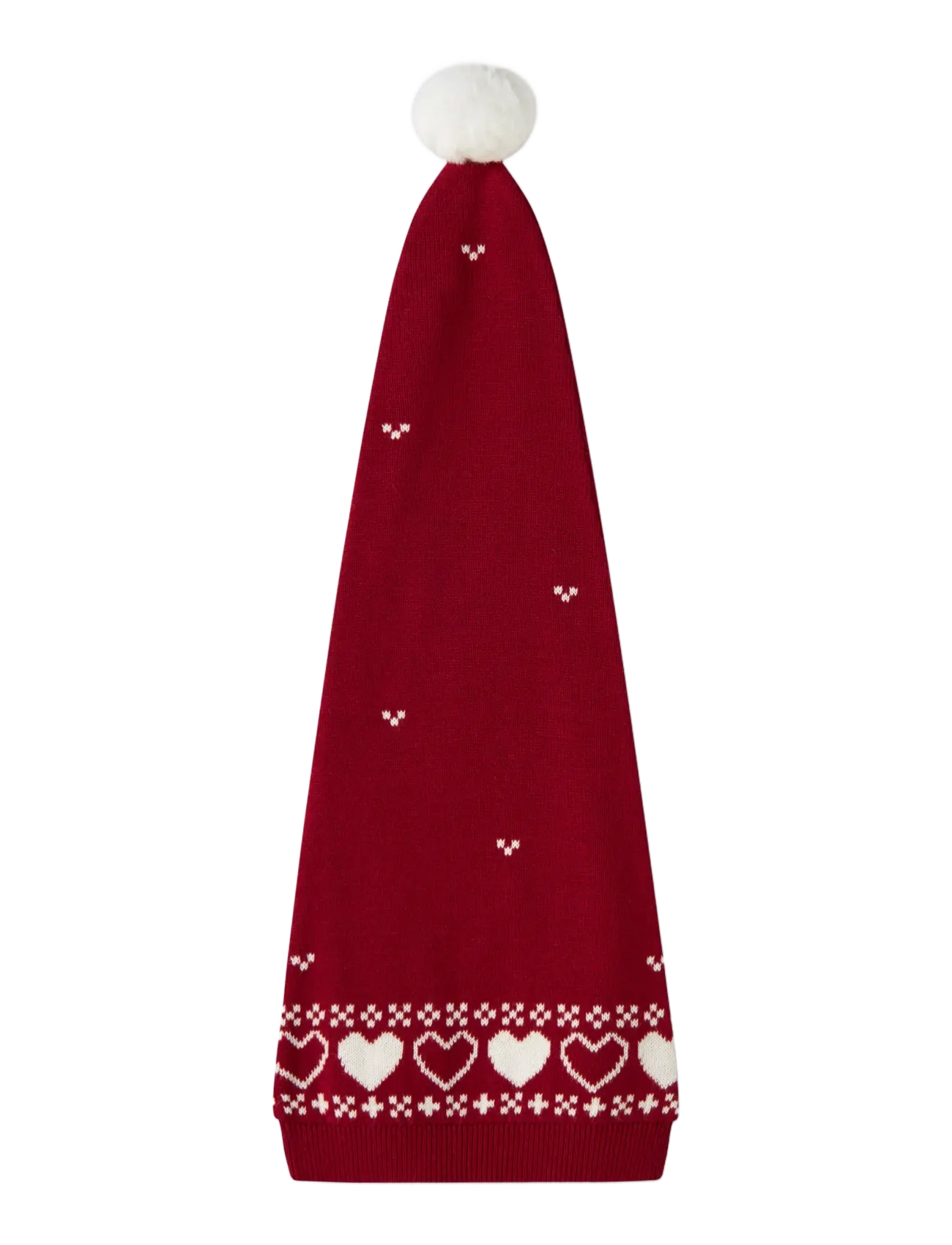name it - NMNRISMAS KNIT HAT - wintermützen - red dahlia - 1
