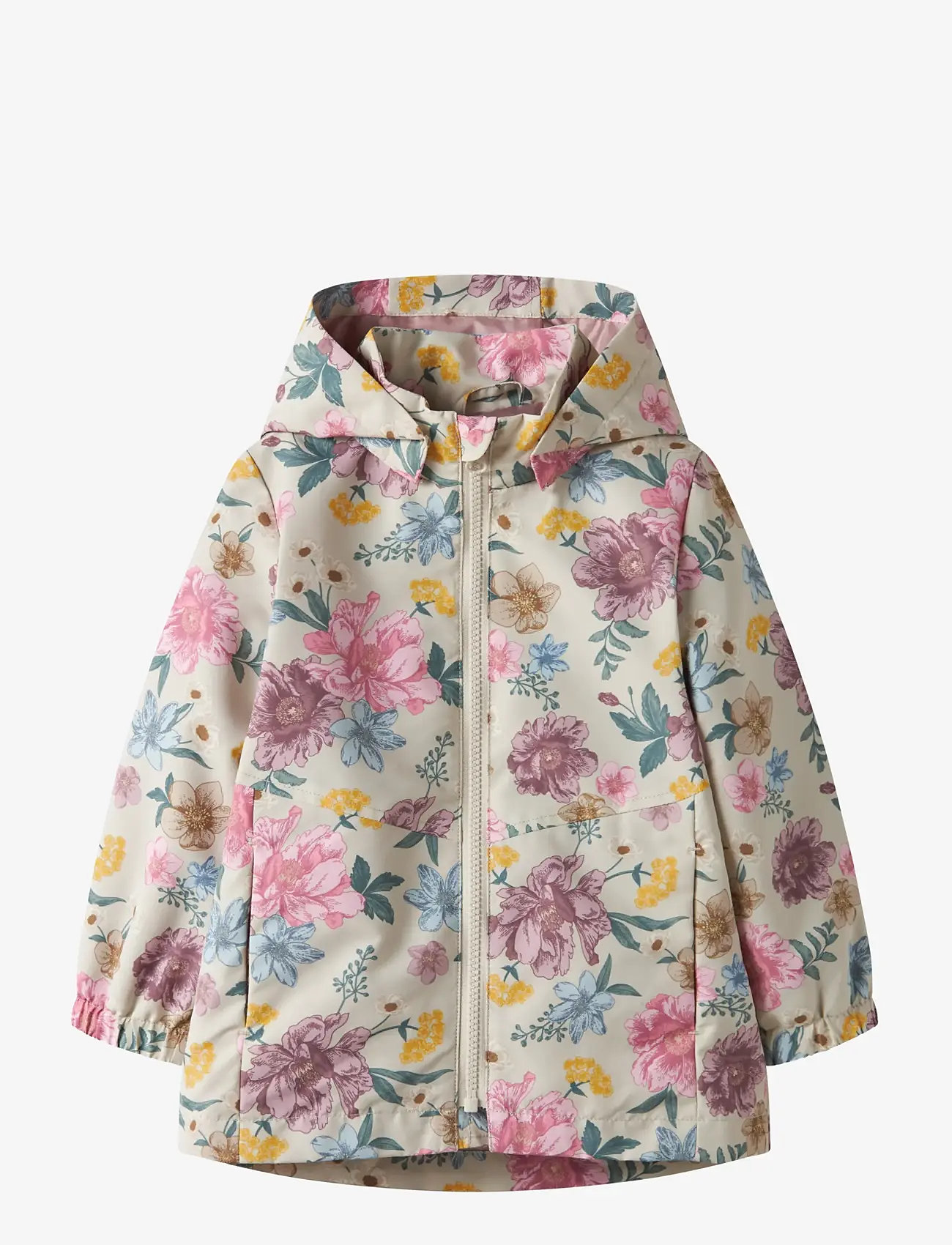 name it - NMFMAXI JACKET LI AOP NOOS - rain coats - birch - 1