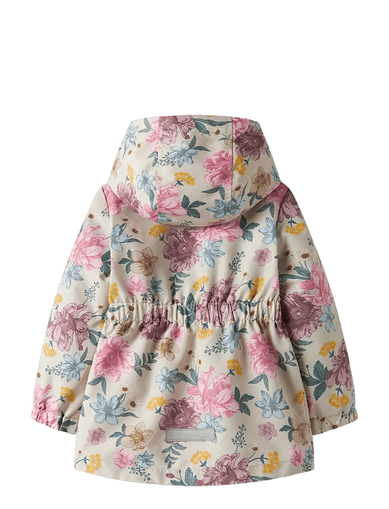 name it - NMFMAXI JACKET LI AOP NOOS - shell jakid - birch - 2