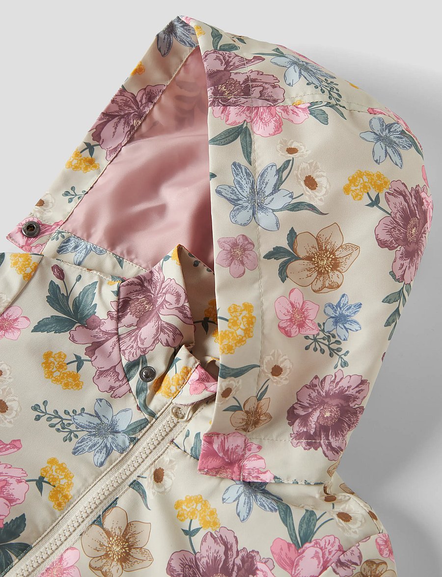 name it - NMFMAXI JACKET LI AOP NOOS - skalljakker - birch - 4