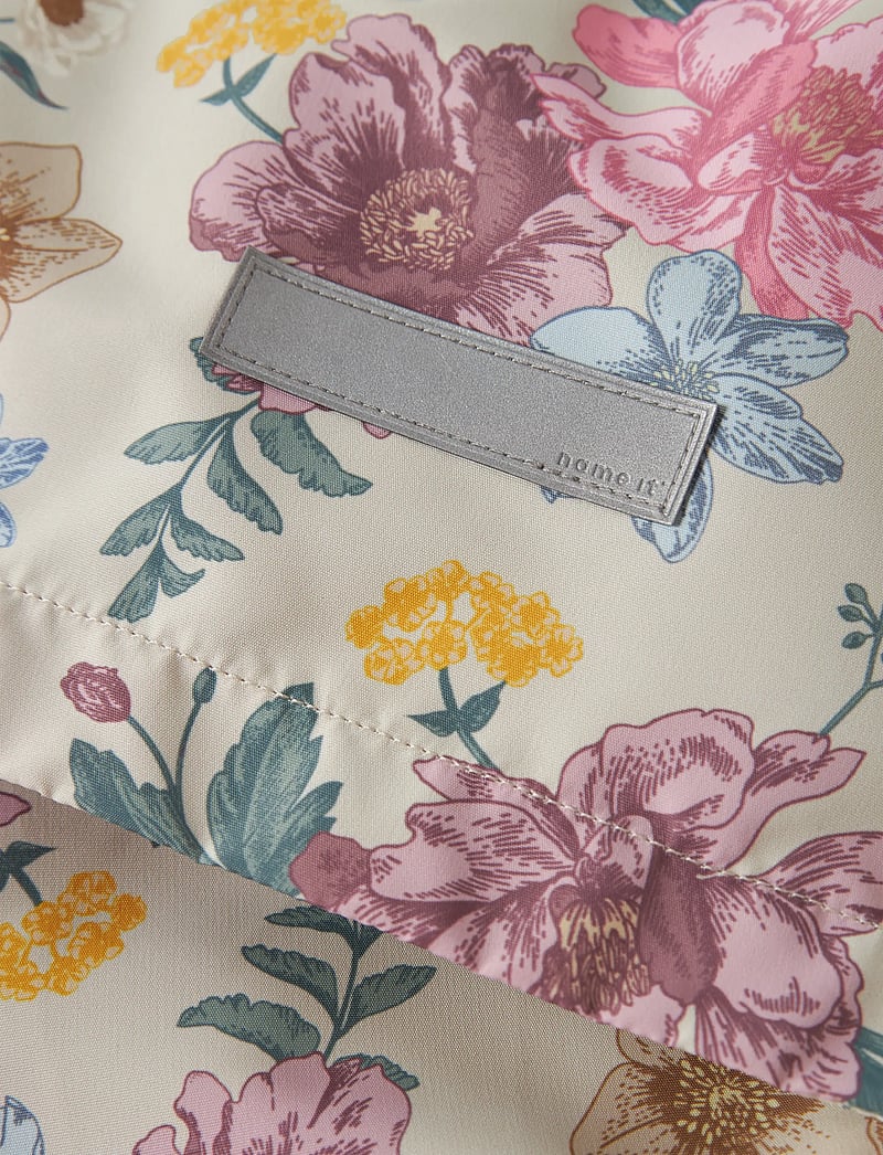 name it - NMFMAXI JACKET LI AOP NOOS - shell jakid - birch - 5