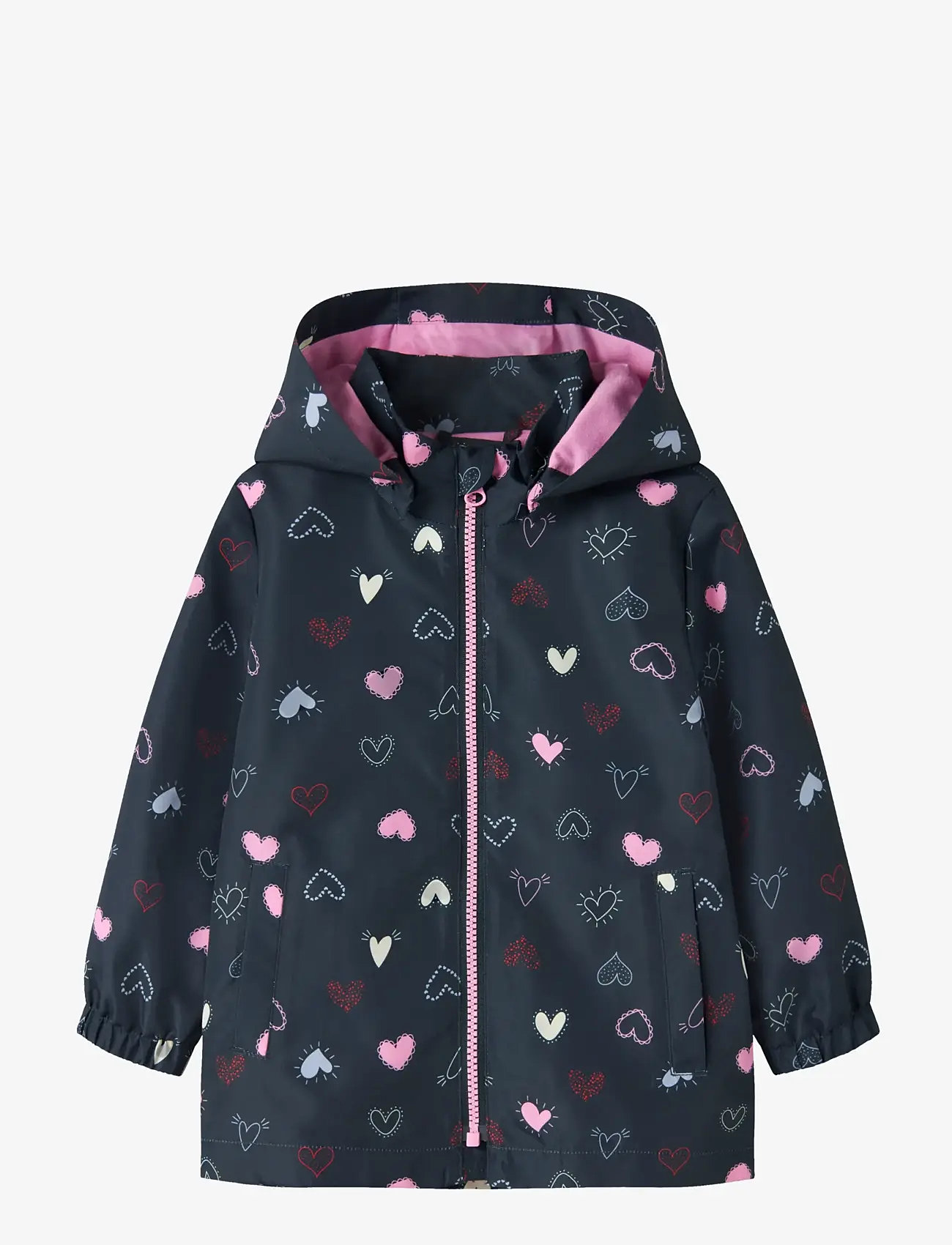 name it - NMFMAXI JACKET LI AOP NOOS - shell jakid - dark sapphire - 1