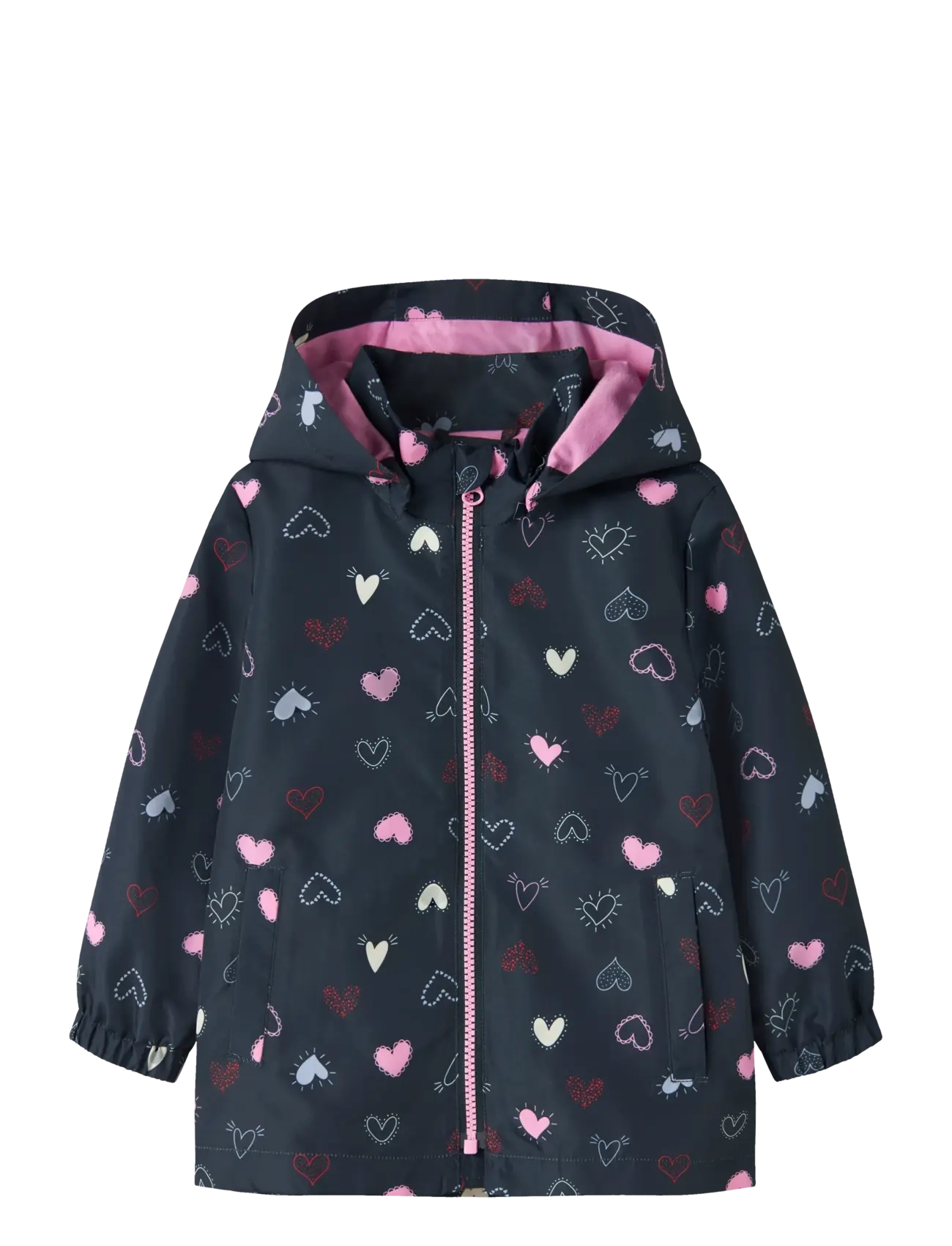 name it NMFMAXI JACKET LI AOP NOOS - Õueriided - DARK SAPPHIRE / navy