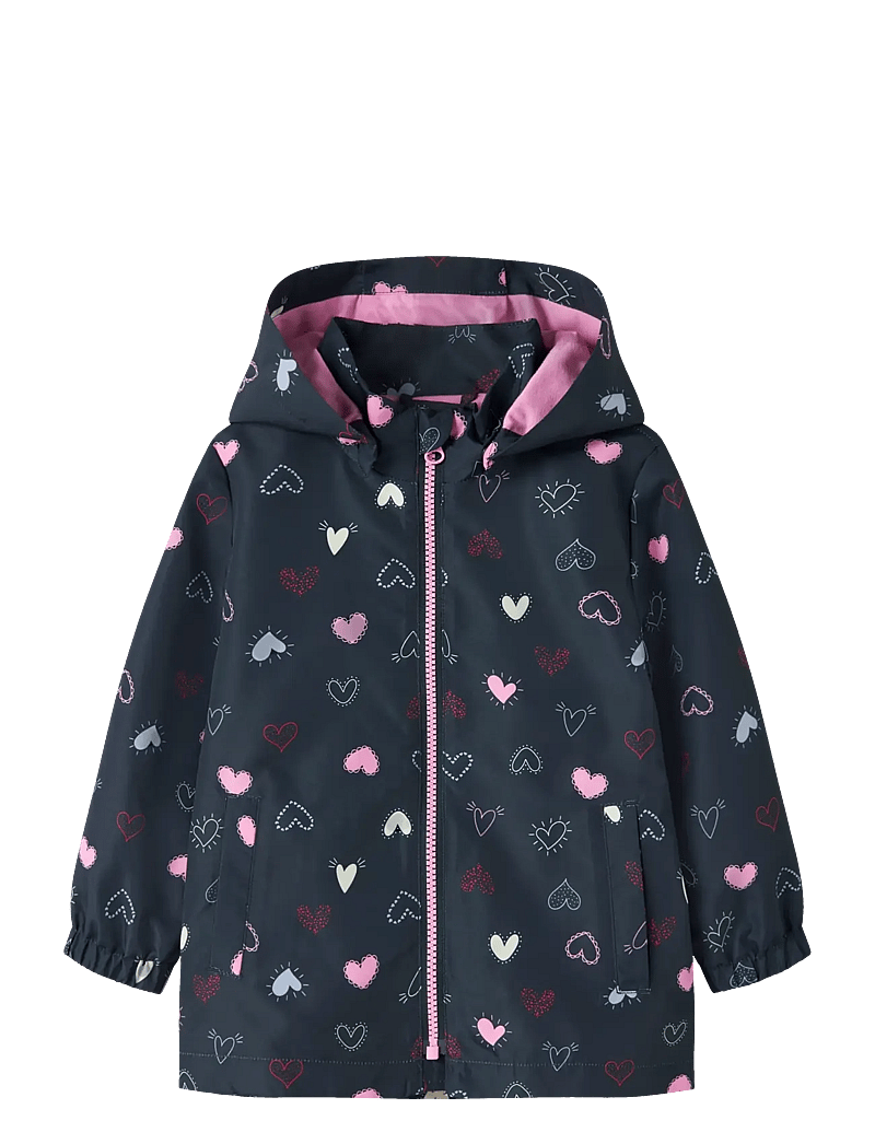 name it - NMFMAXI JACKET LI AOP NOOS - shell jakid - dark sapphire - 1