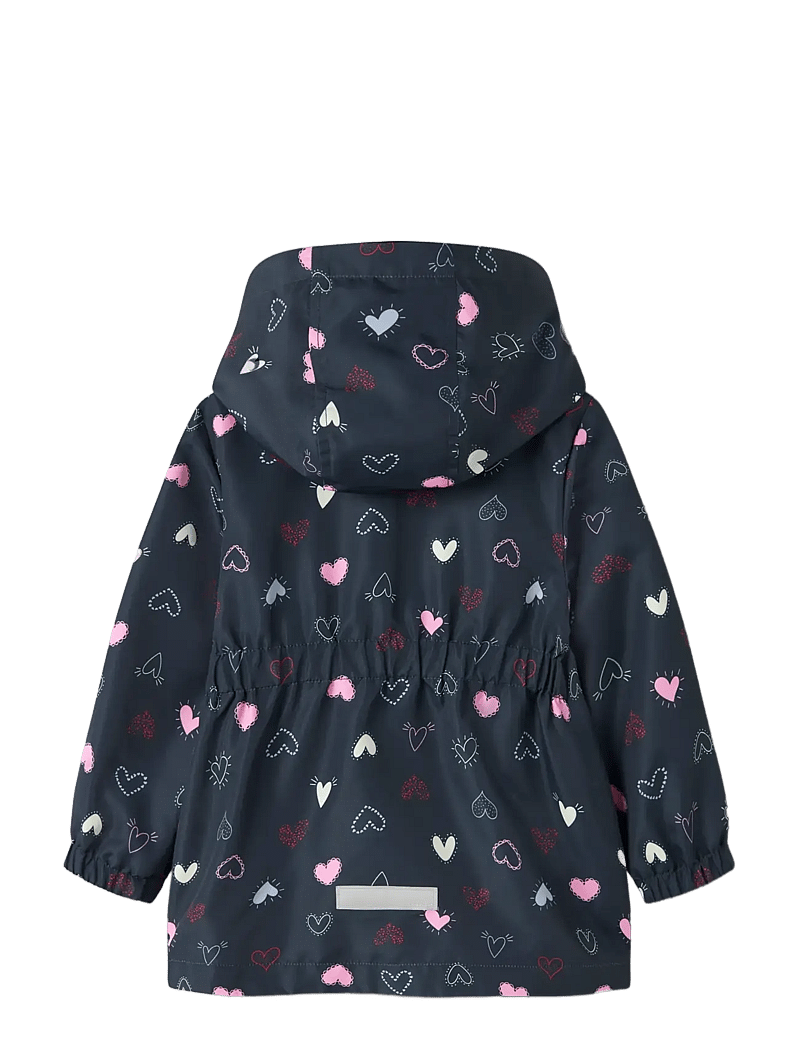 name it - NMFMAXI JACKET LI AOP NOOS - shell jakid - dark sapphire - 2