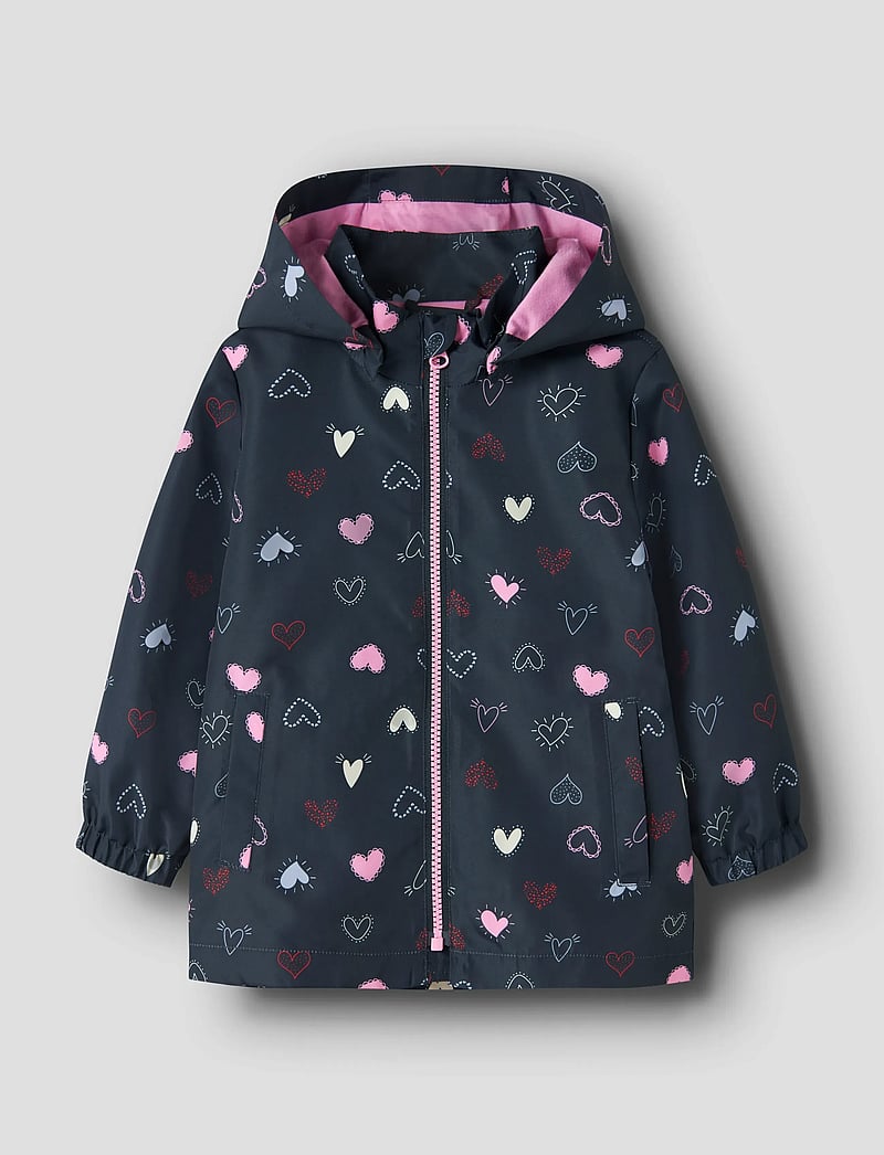 name it - NMFMAXI JACKET LI AOP NOOS - shell jakid - dark sapphire - 0