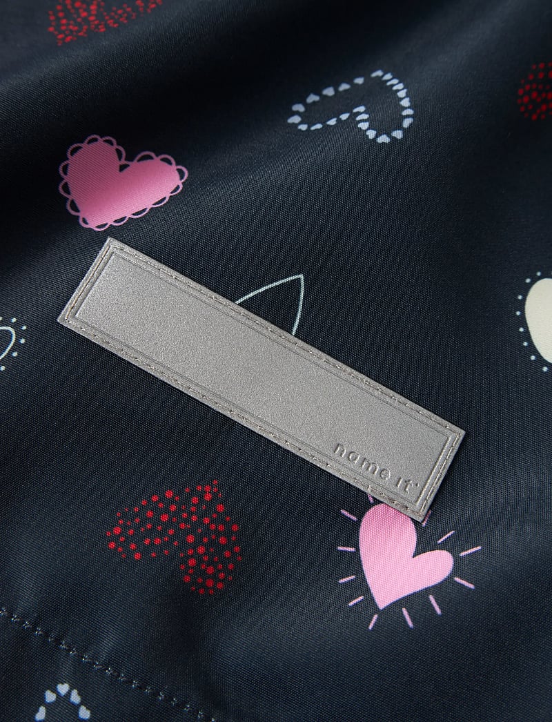 name it - NMFMAXI JACKET LI AOP NOOS - shell jakid - dark sapphire - 3