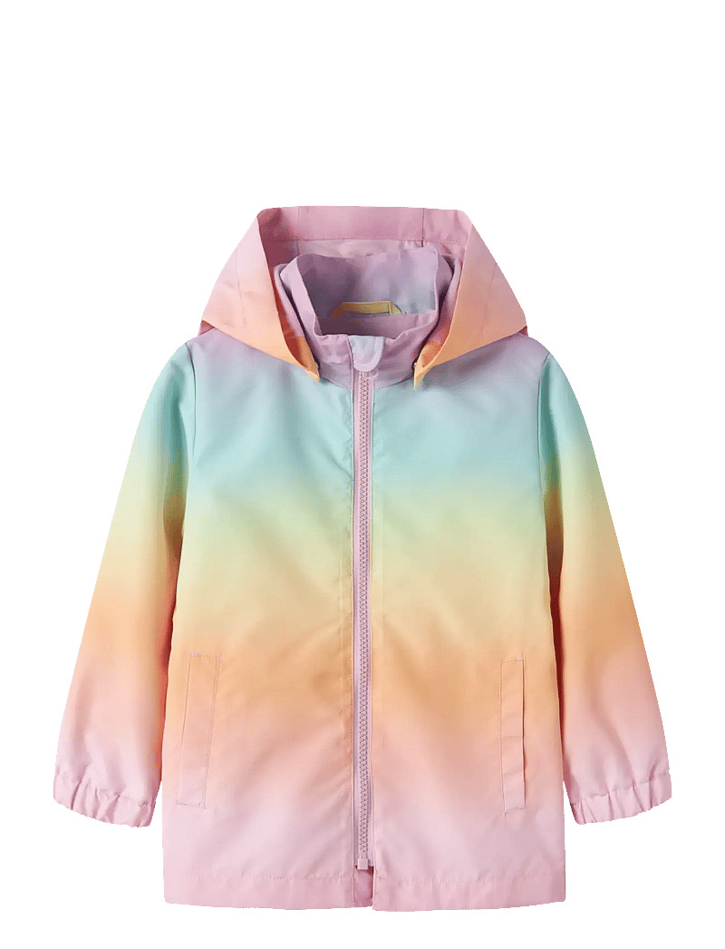 name it - NMFMAXI JACKET LI AOP NOOS - shell jakid - pink lavender - 1