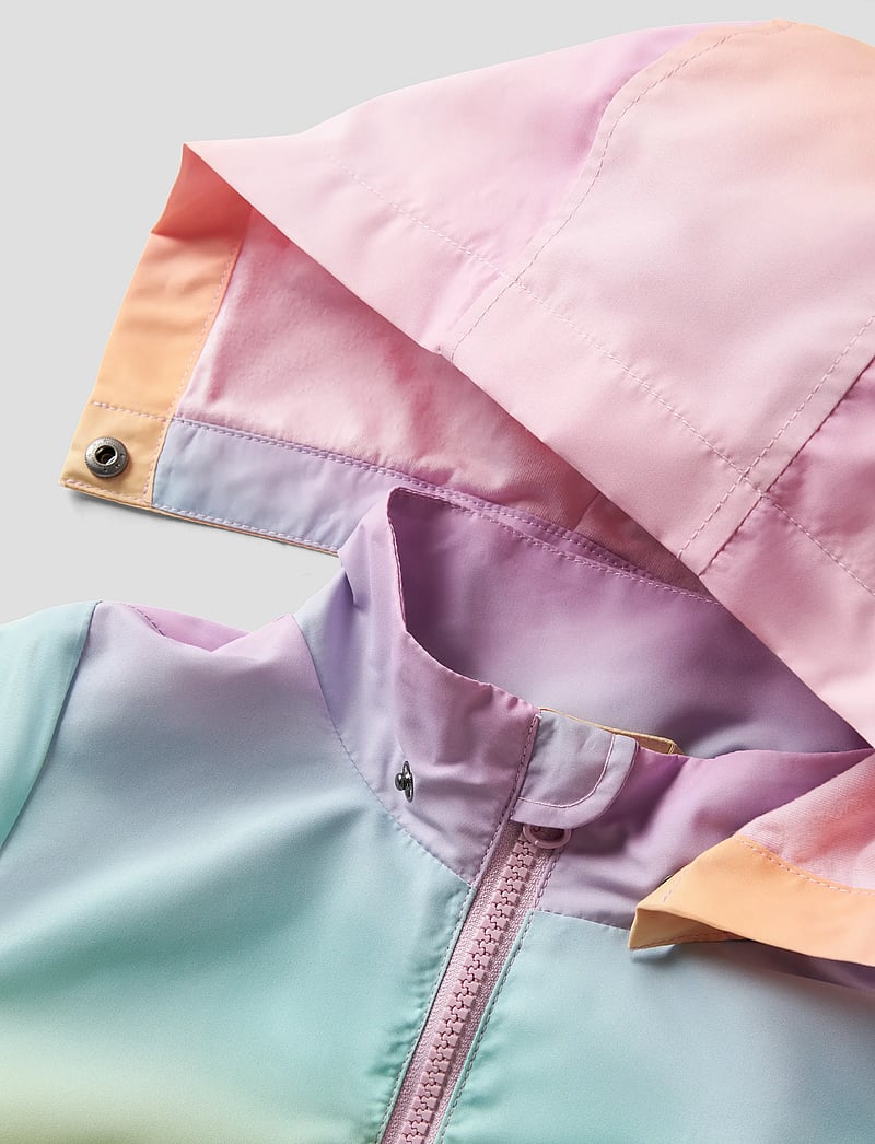 name it - NMFMAXI JACKET LI AOP NOOS - shell jakid - pink lavender - 4