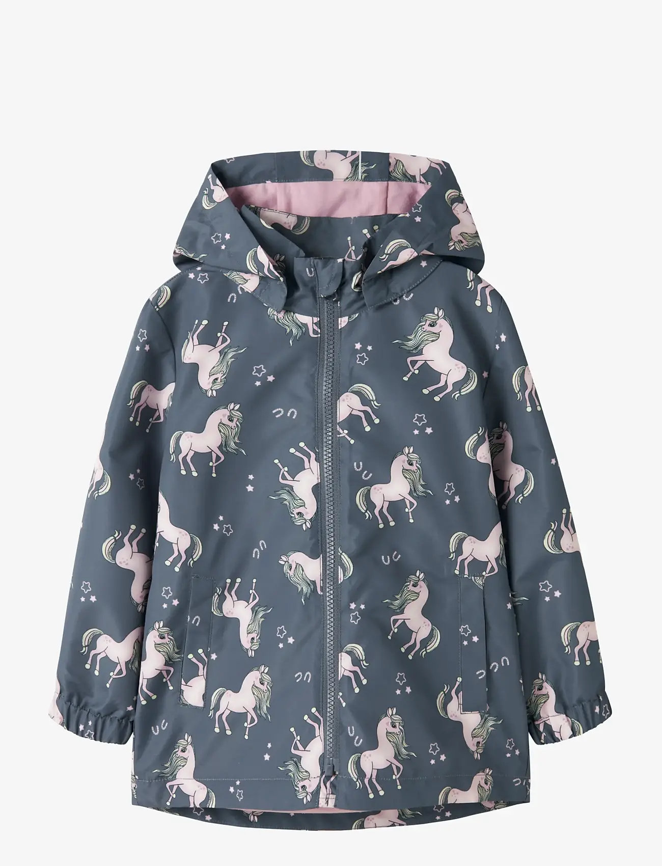name it - NMFMAXI JACKET LI AOP NOOS - rain coats - vintage indigo - 1
