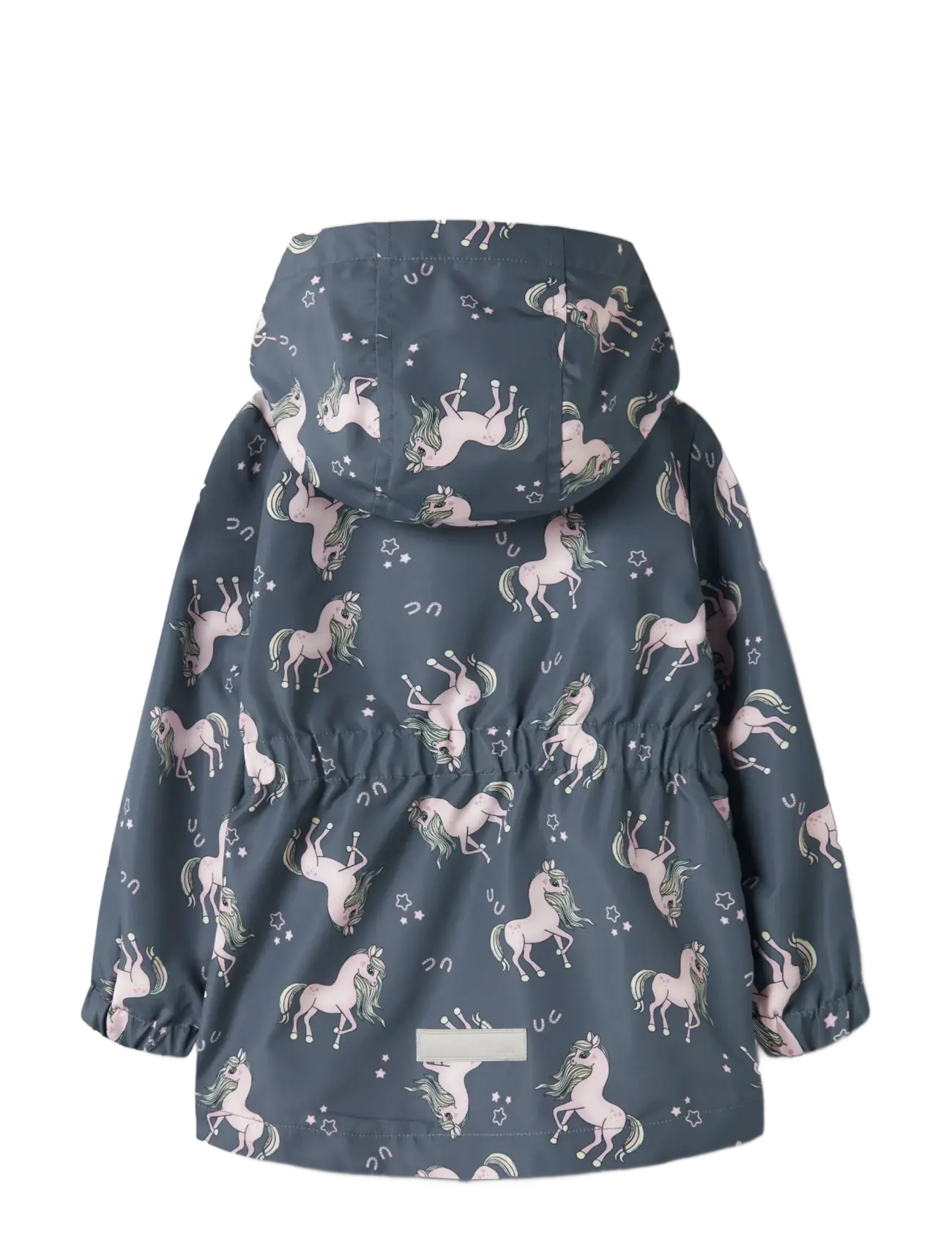 name it - NMFMAXI JACKET LI AOP NOOS - płaszcze przeciwdeszczowe - vintage indigo - 2