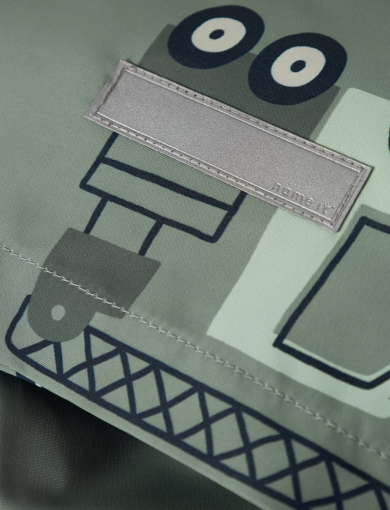 name it - NMMMAX JACKET LI AOP NOOS - shell-jacken - chinois green - 5