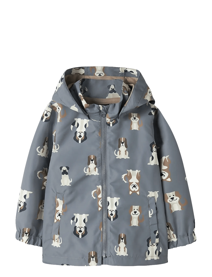 name it - NMMMAX JACKET LI AOP NOOS - shell-jacken - flint stone - 1