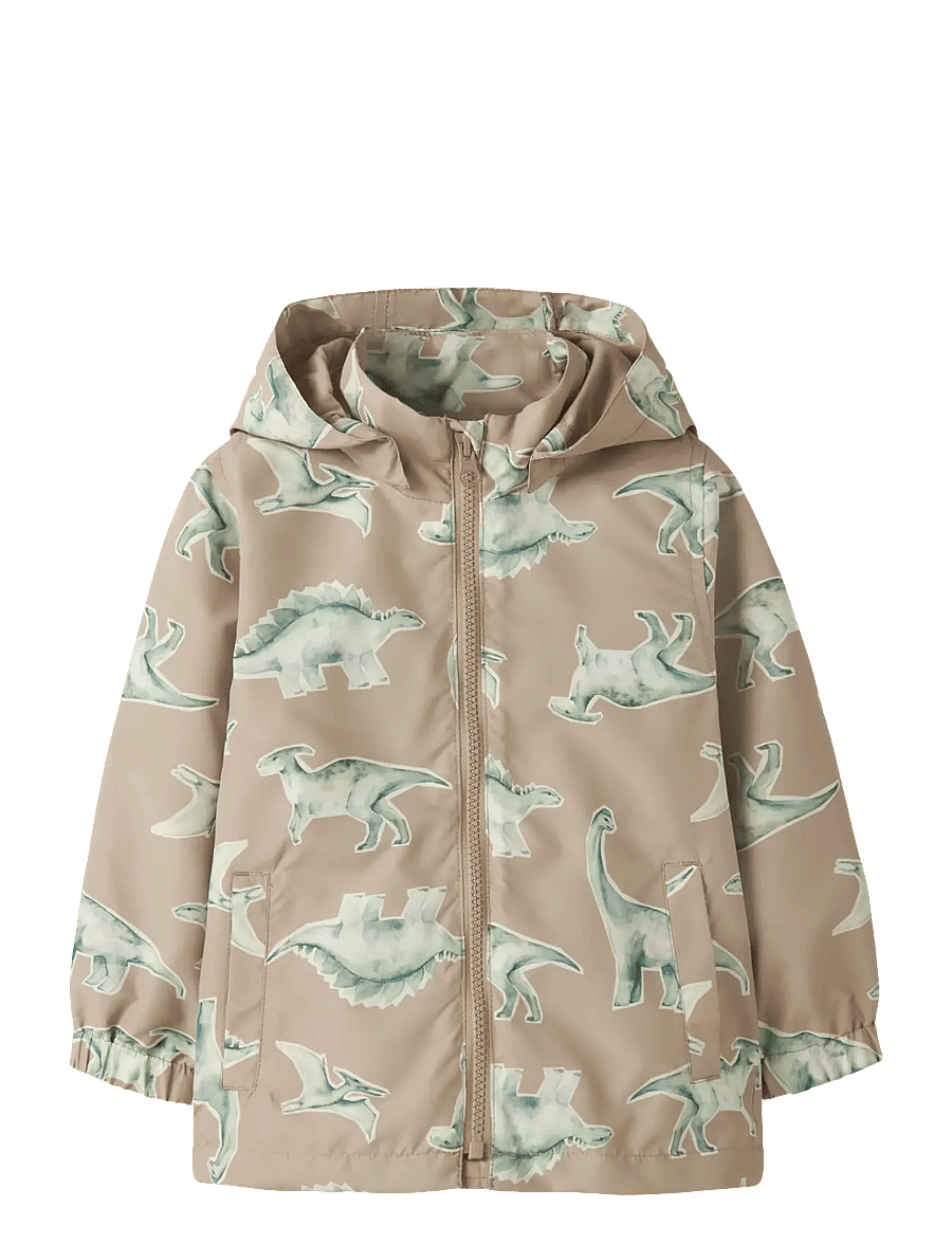 name it - NMMMAX JACKET LI AOP NOOS - skaljackor - oxford tan - 1