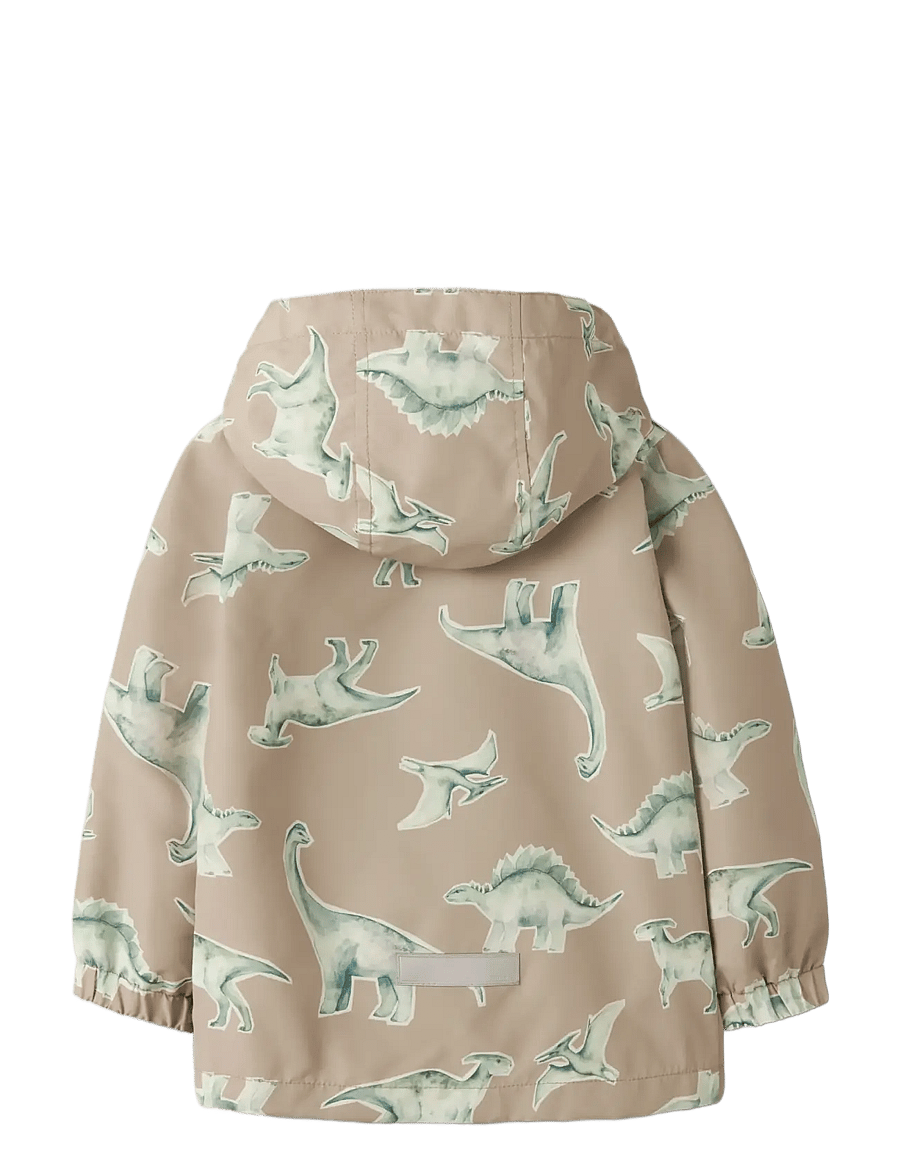 name it - NMMMAX JACKET LI AOP NOOS - skaljackor - oxford tan - 2