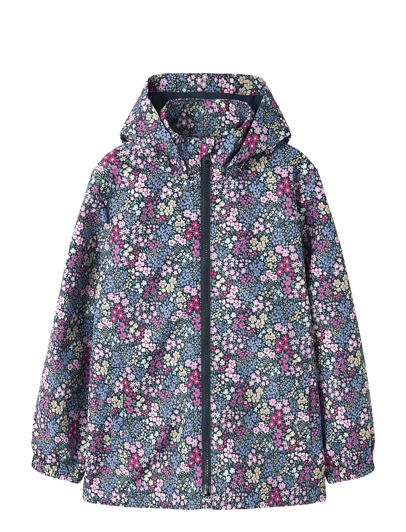 name it - NKFMAXI JACKET LI AOP - insignia blue - 1