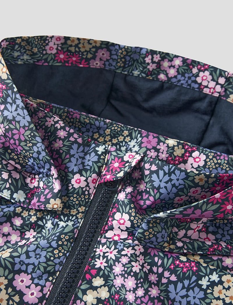 name it - NKFMAXI JACKET LI AOP - insignia blue - 3