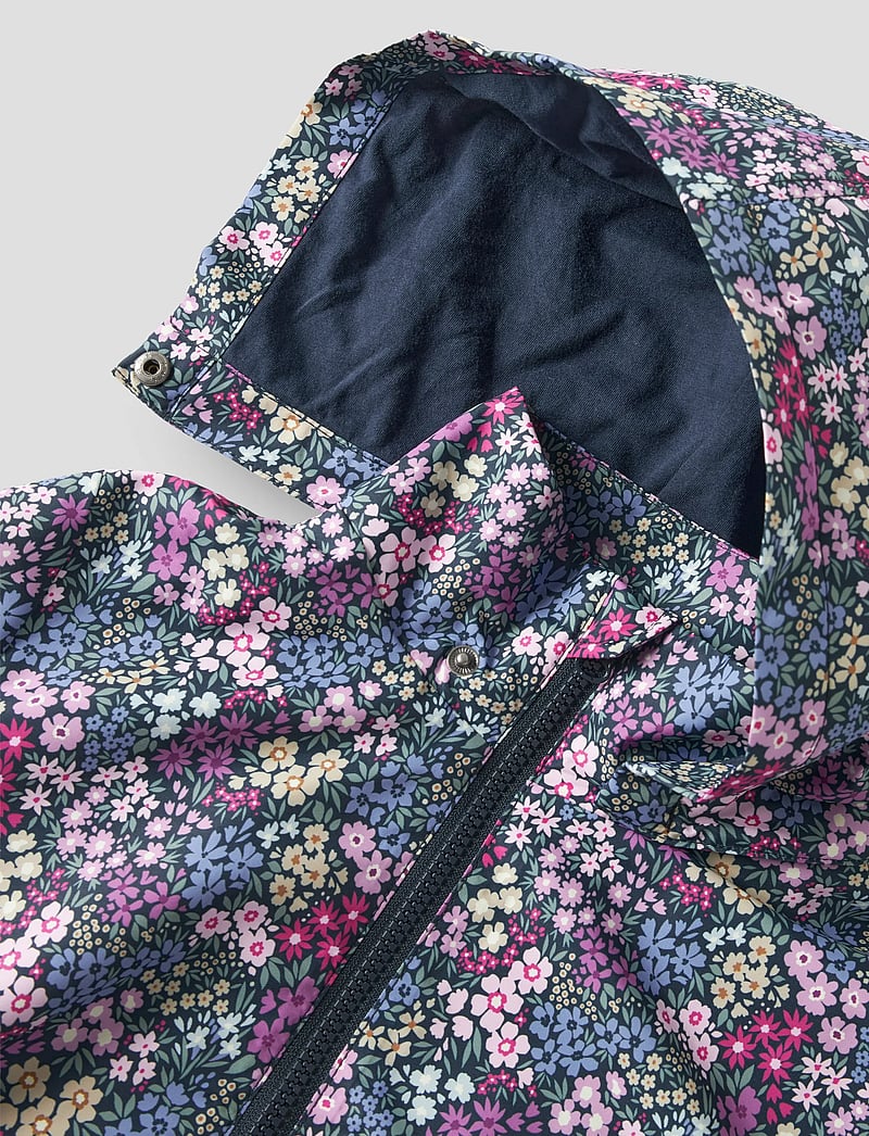 name it - NKFMAXI JACKET LI AOP - insignia blue - 4