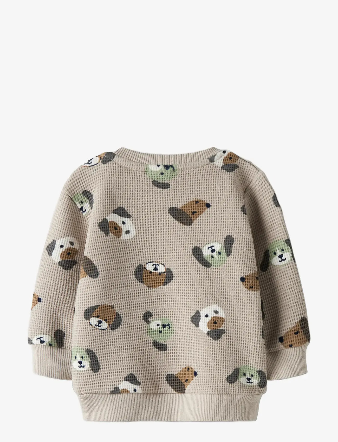 name it - NBMTIMM LS O-NECK - sweatshirts - pumice stone - 1