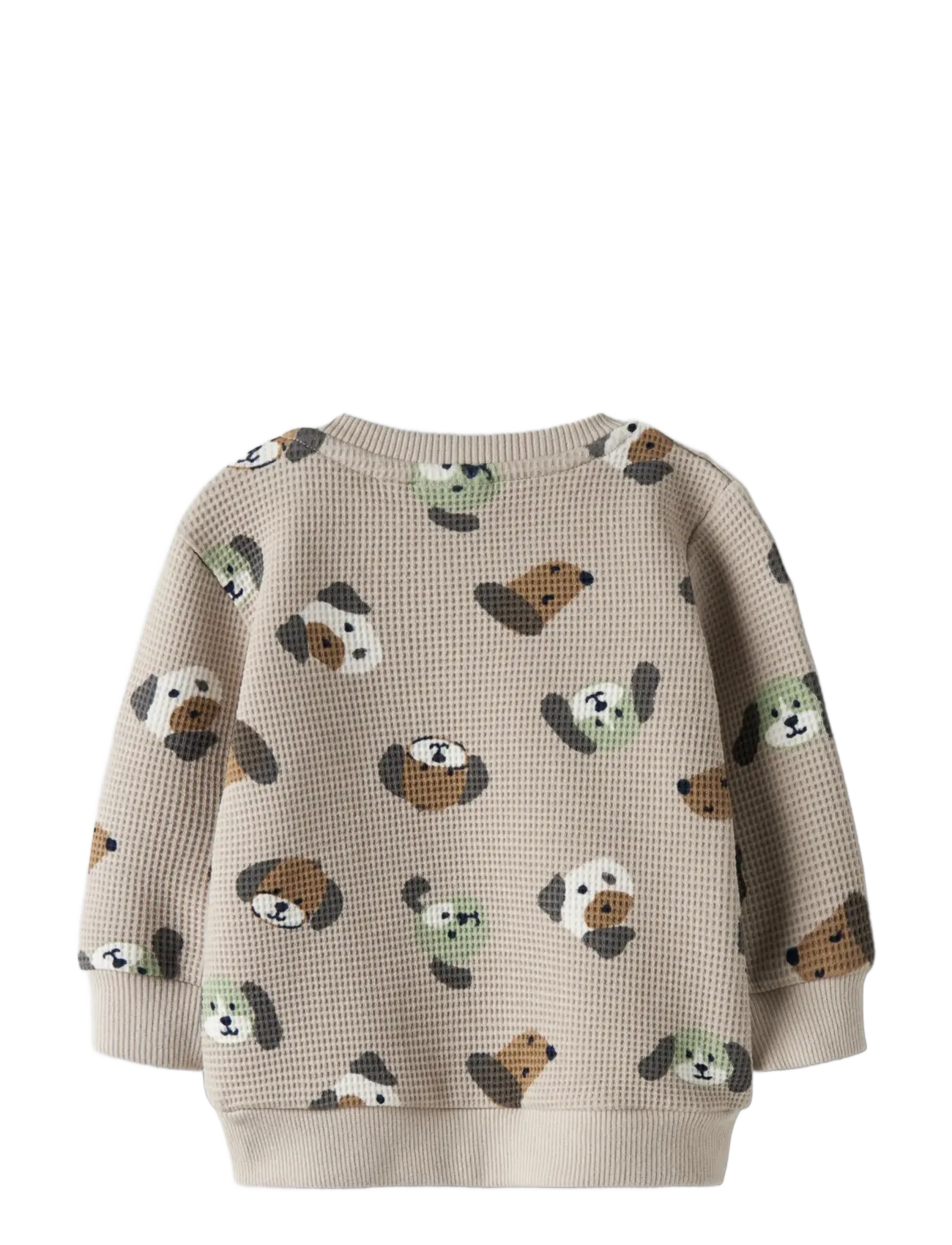 name it - NBMTIMM LS O-NECK - sweatshirts - pumice stone - 1