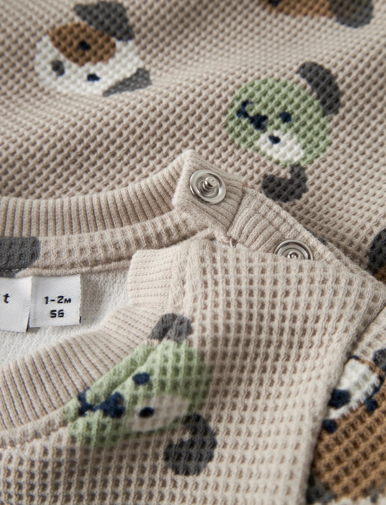 name it - NBMTIMM LS O-NECK - sweatshirts - pumice stone - 2