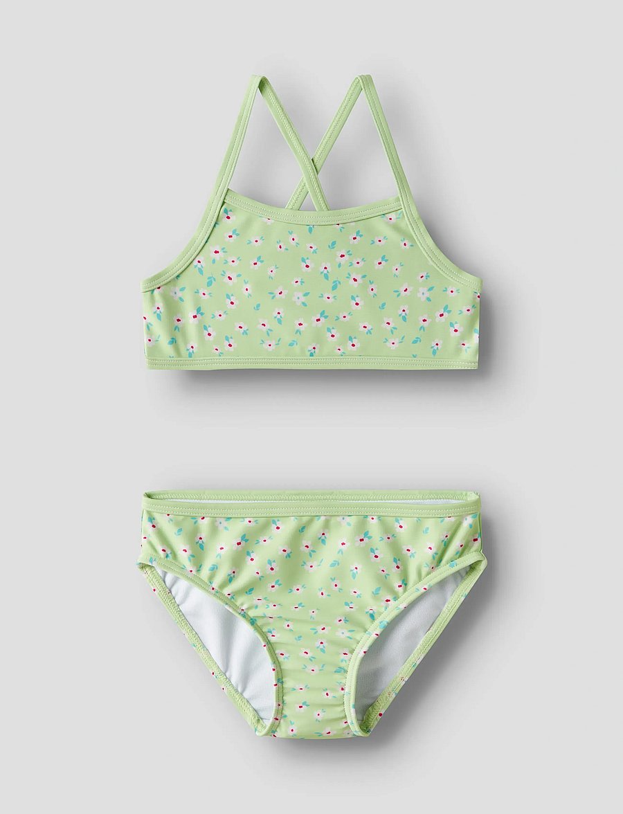 name it - NMFZIZLA BIKINI BOX TB - bikinis - patina green - 0