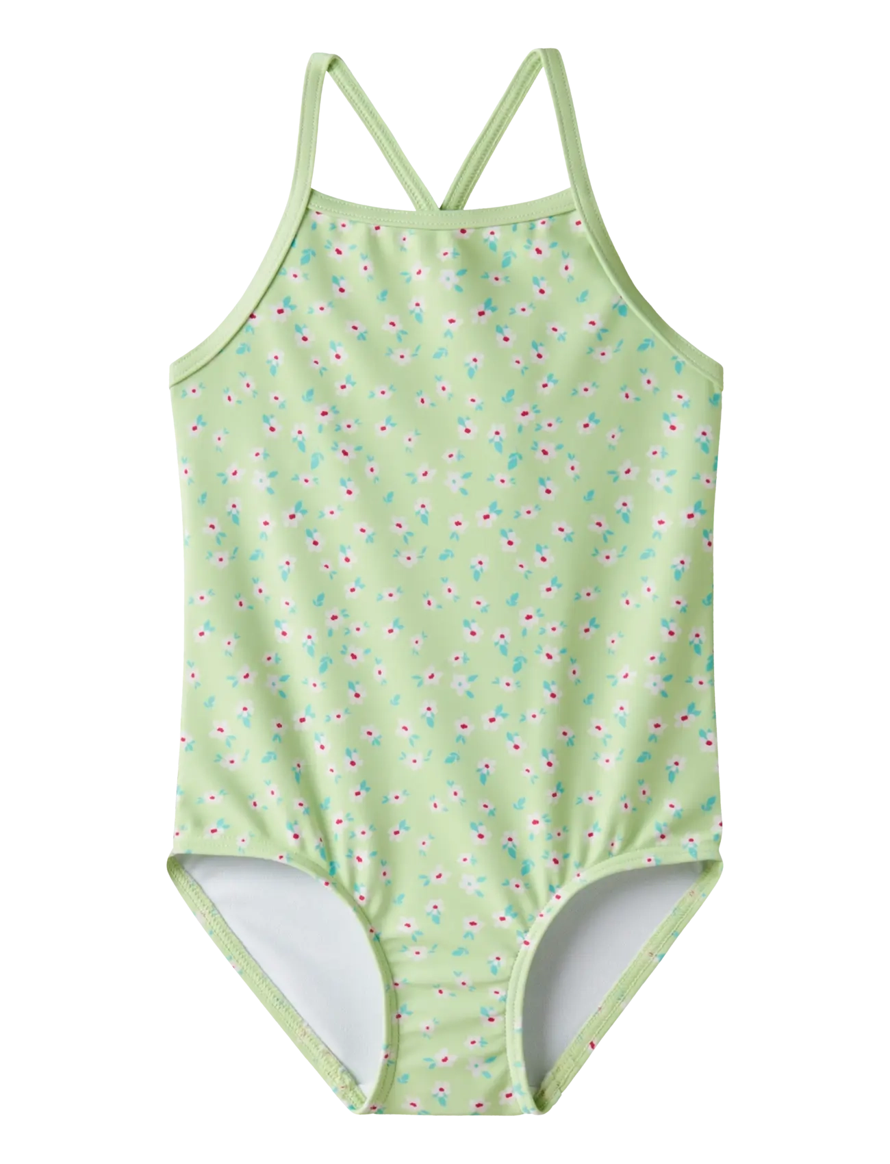 name it NMFZIZLA SWIMSUIT BOX TB - Badetøj - PATINA GREEN / green