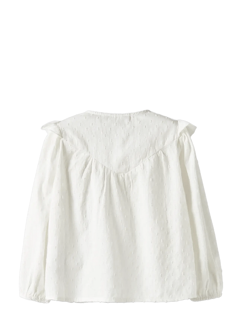 name it - NMFTASHJA LS SHIRT - blusen & tuniken - cloud dancer - 2