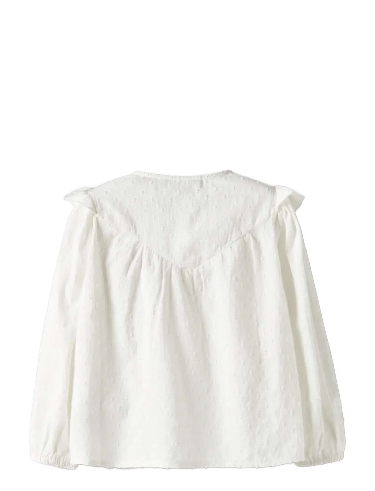 name it - NMFTASHJA LS SHIRT - sommarfynd - cloud dancer - 2