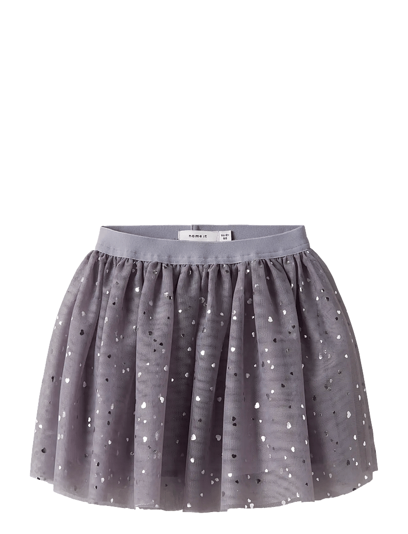 name it - NMFTERANA TULLE SKIRT - tüll-rock - lavender gray - 1