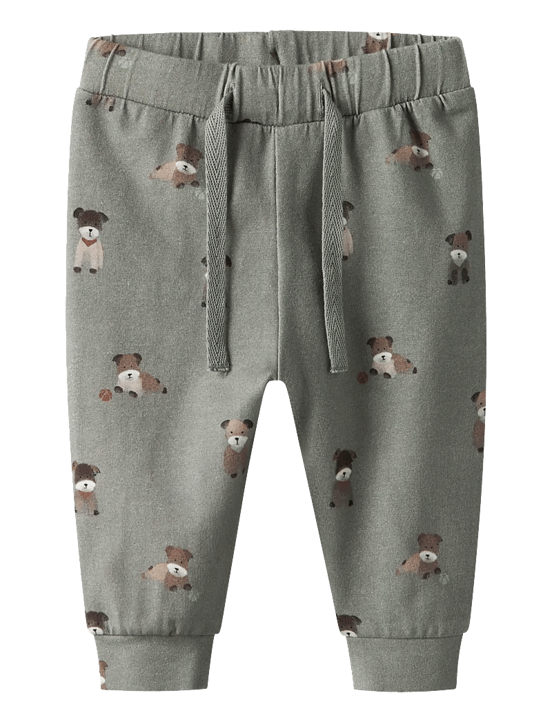 name it - NBMTUSHER PANT - sweatpants - shadow - 0