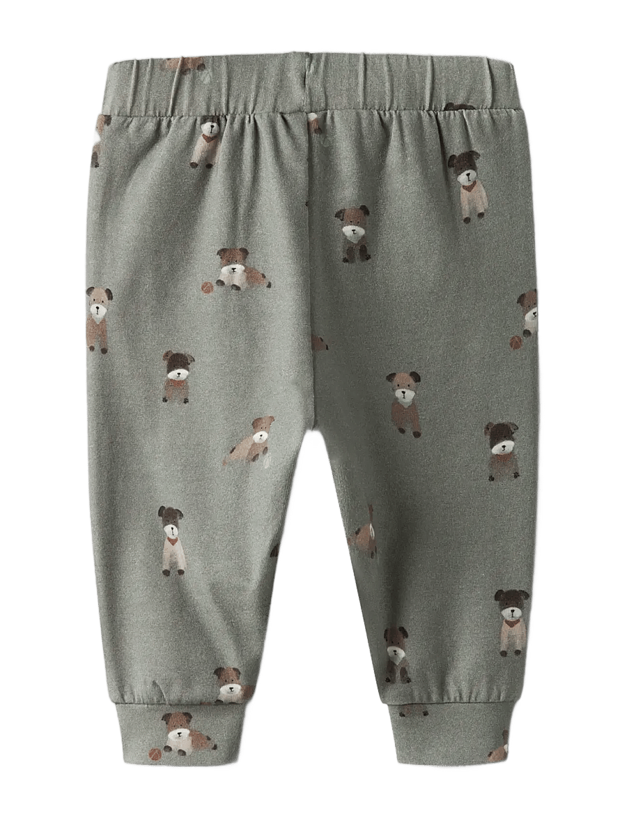 name it - NBMTUSHER PANT - jogginghosen - shadow - 1