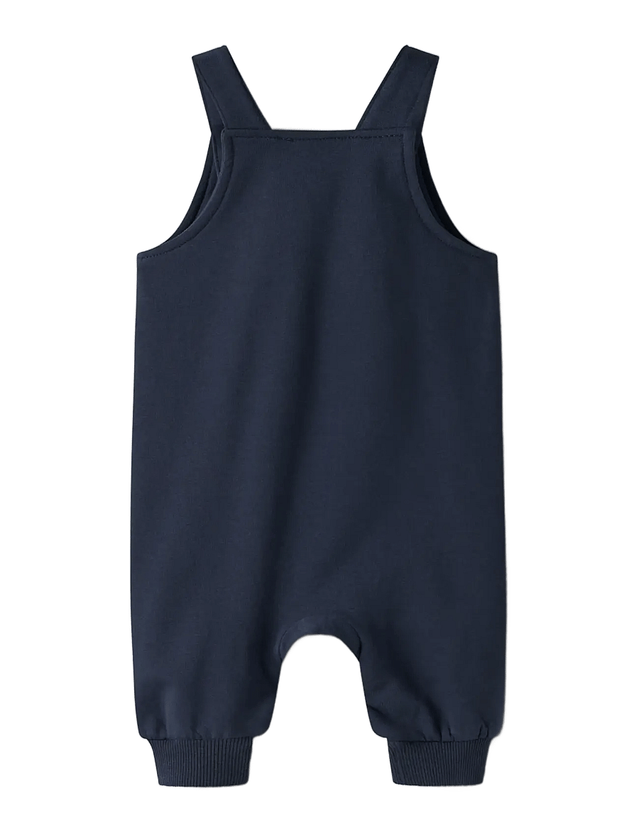 name it - NBMTHORSTEIN SWEAT OVERALL BOX BRU - hängselbyxor - navy blazer - 1