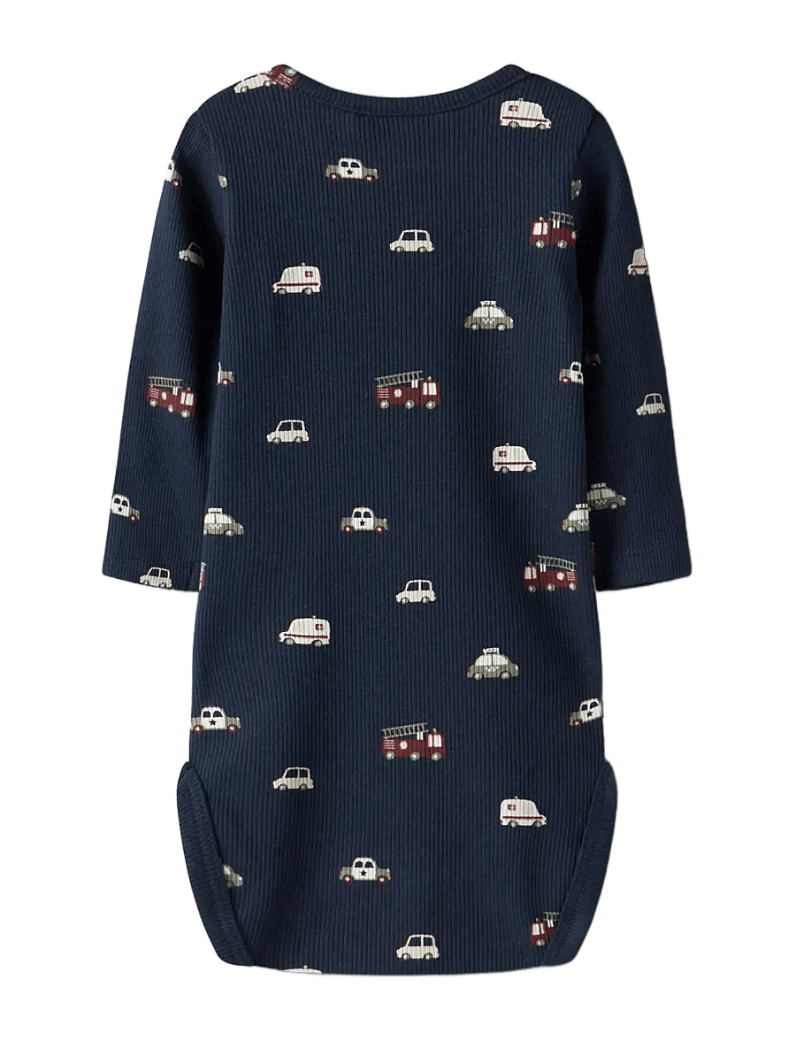 name it - NBMTHUE LS BODY - langärmelige bodys - navy blazer - 1