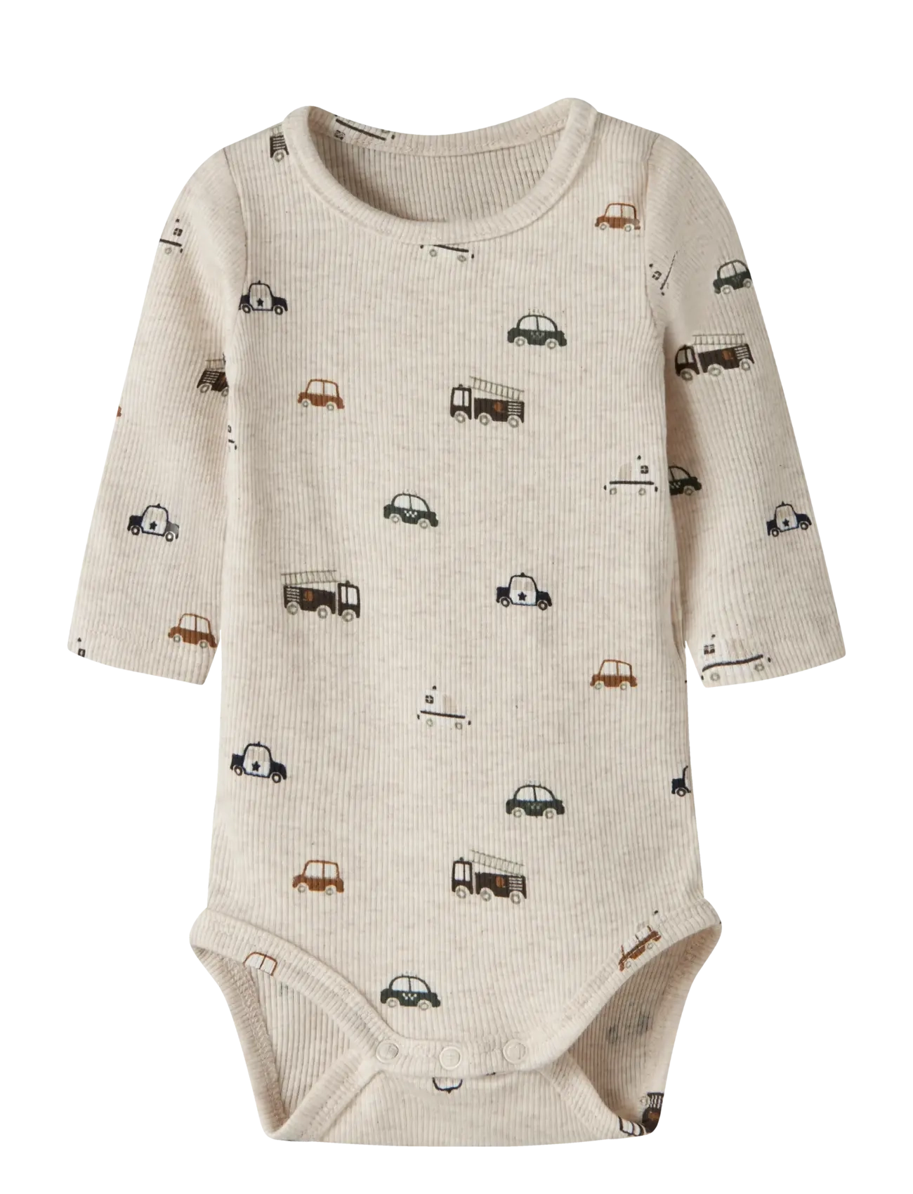 name it NBMTHUE LS BODY - Kläder - PEYOTE MELANGE / cream