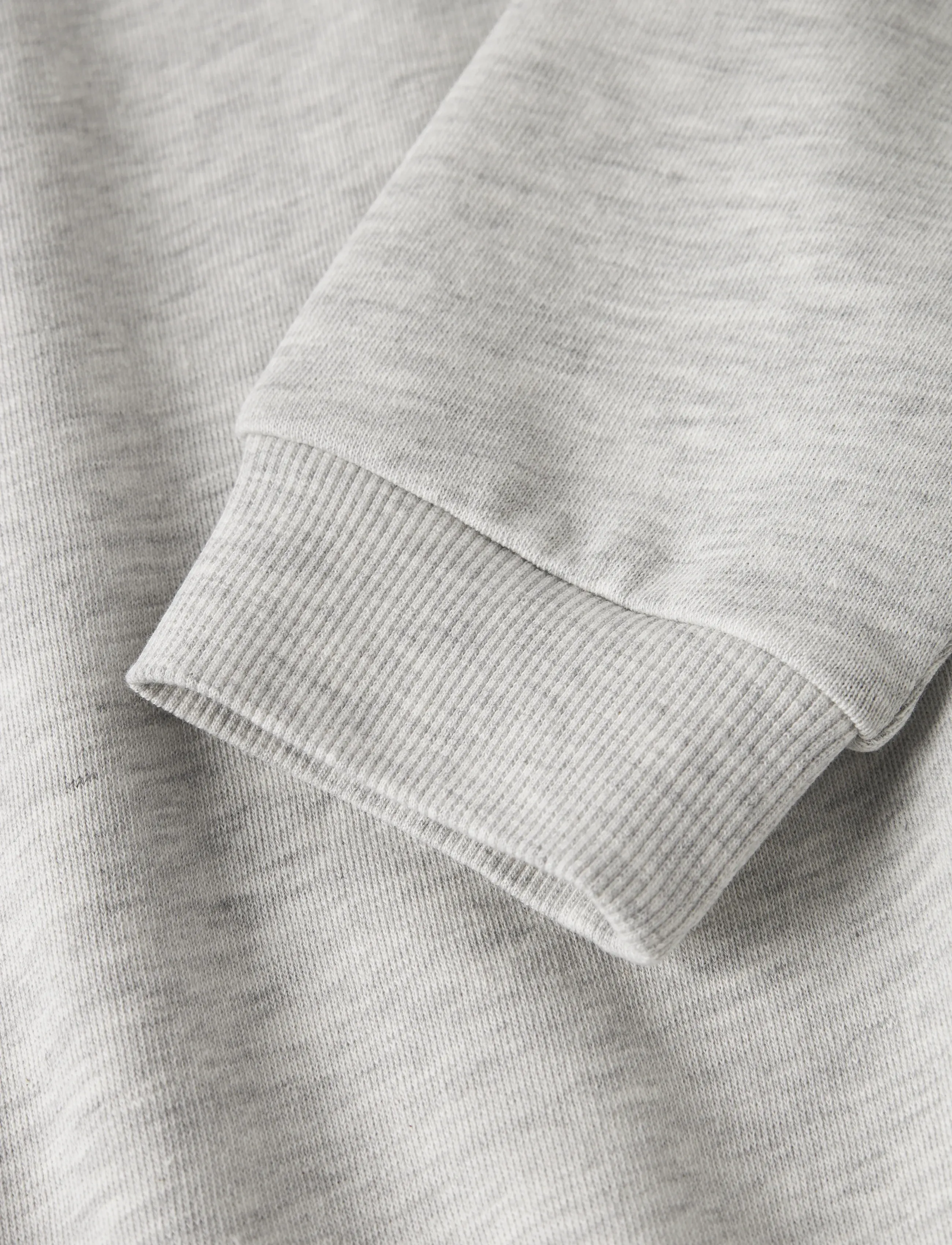 name it - NKFMILLE SHORT NREG LS SWE O-NECK NOOS - sweatshirts - light grey melange - 3
