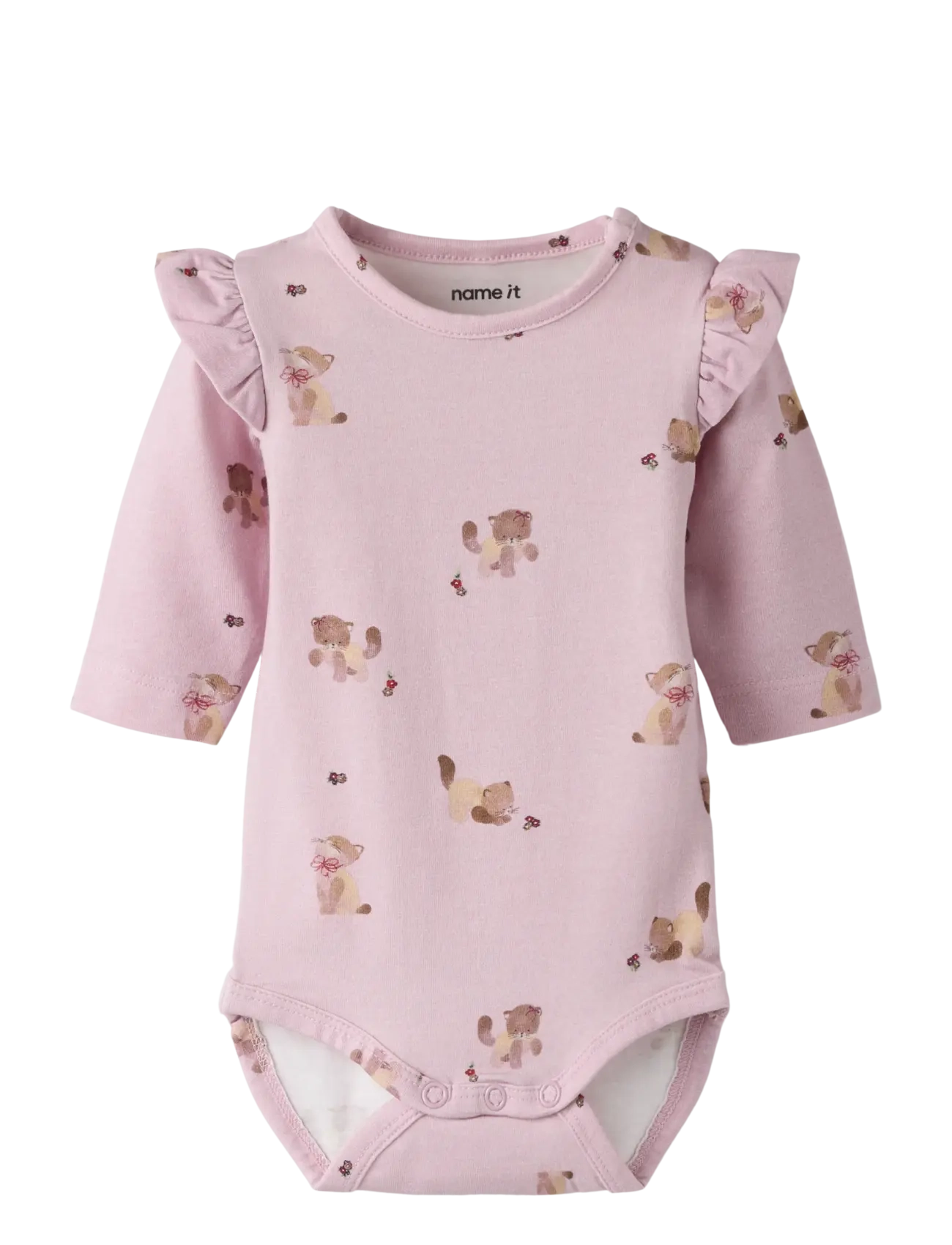 name it NBFTANNY LS BODY - Heldragter - DAWN PINK / pink/rose