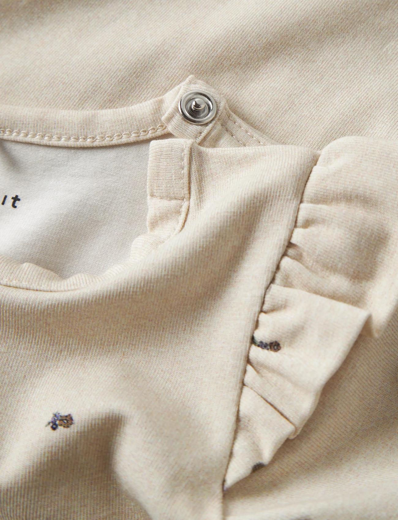 name it - NBFTANNY LS BODY - long-sleeved - peyote melange - 2