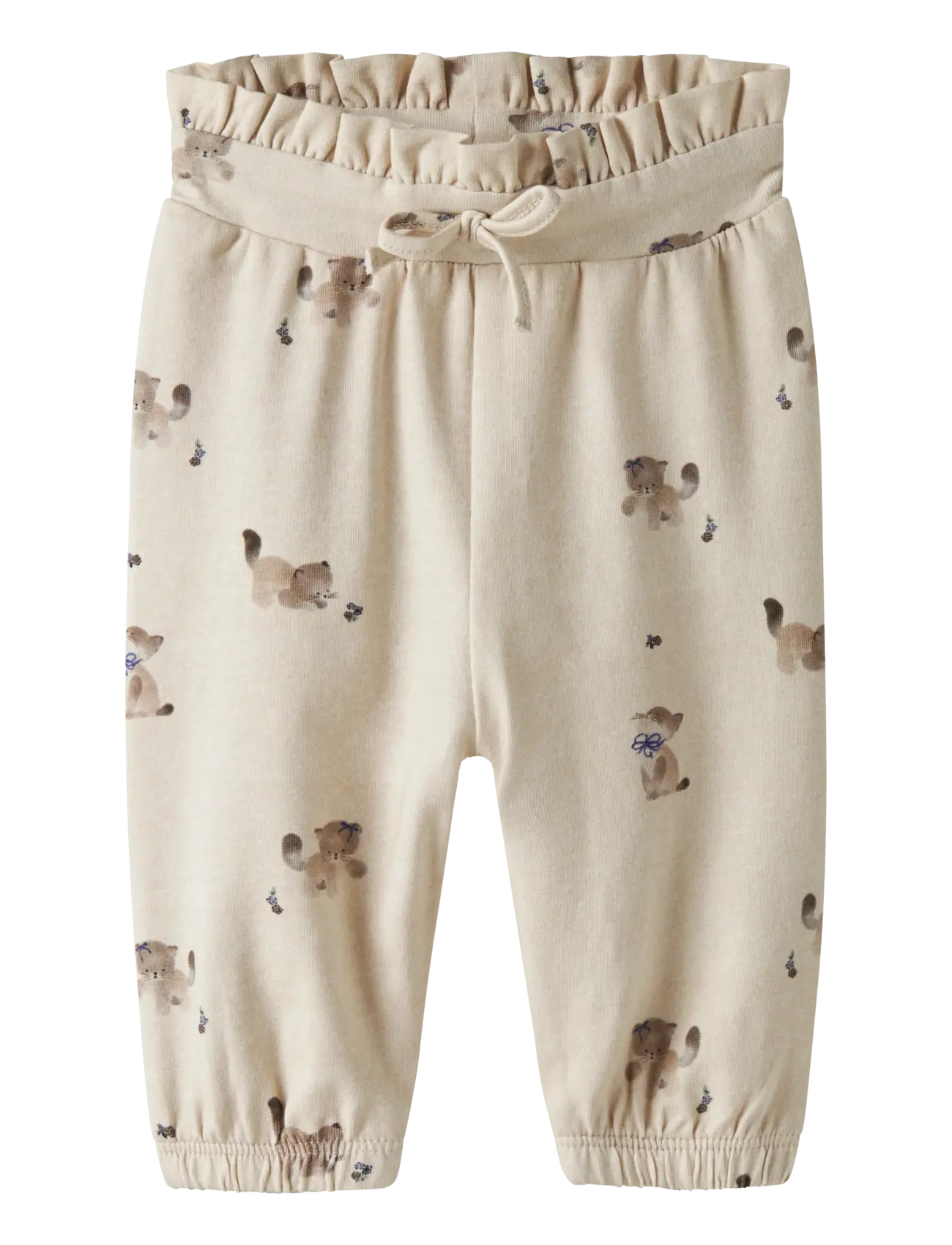 name it Nbftanny Pant, 50, Beige, Underdele > Joggingbukser, Børn