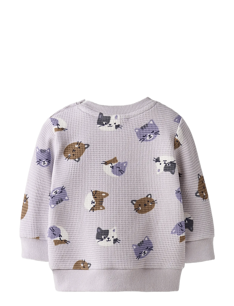 name it - NBFTAMMIE LS O-NECK - sweatshirts - lilac marble - 2