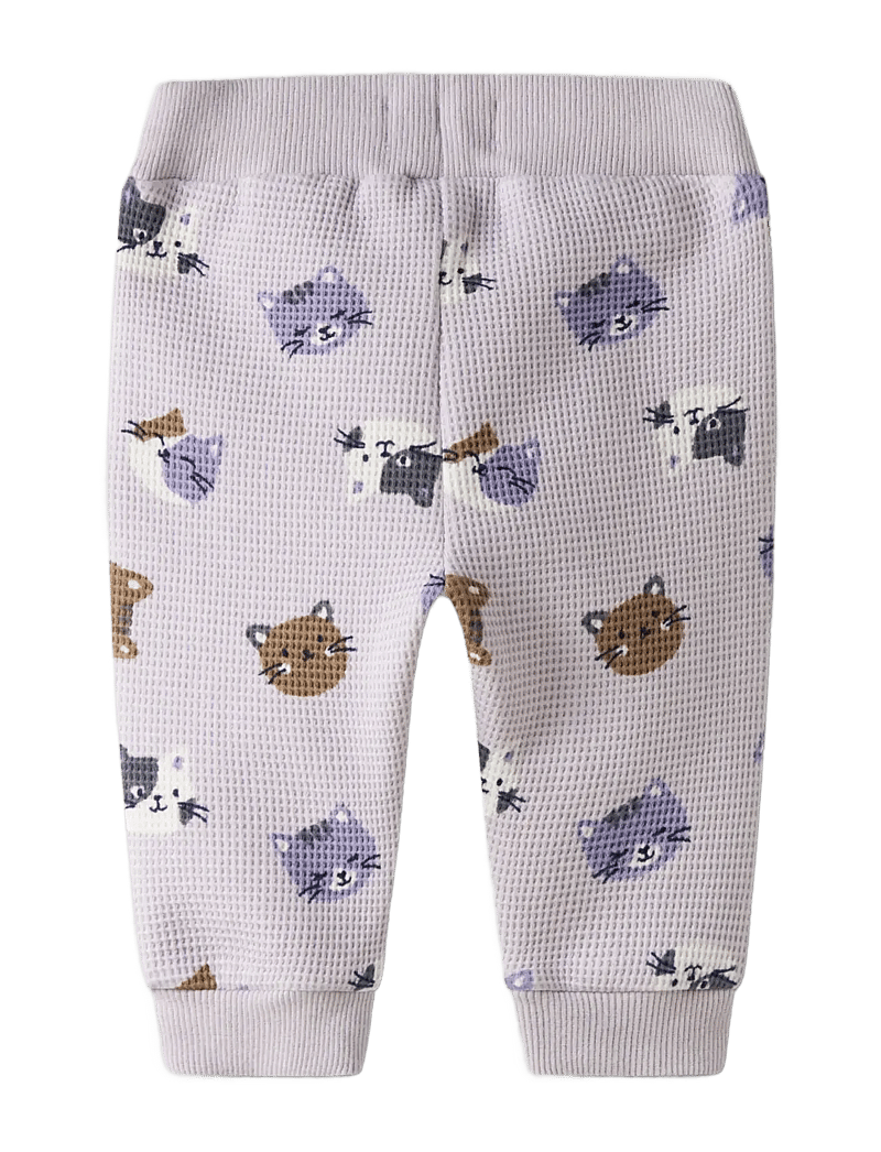 name it - NBFTAMMIE PANT - joggingbroek - lilac marble - 1
