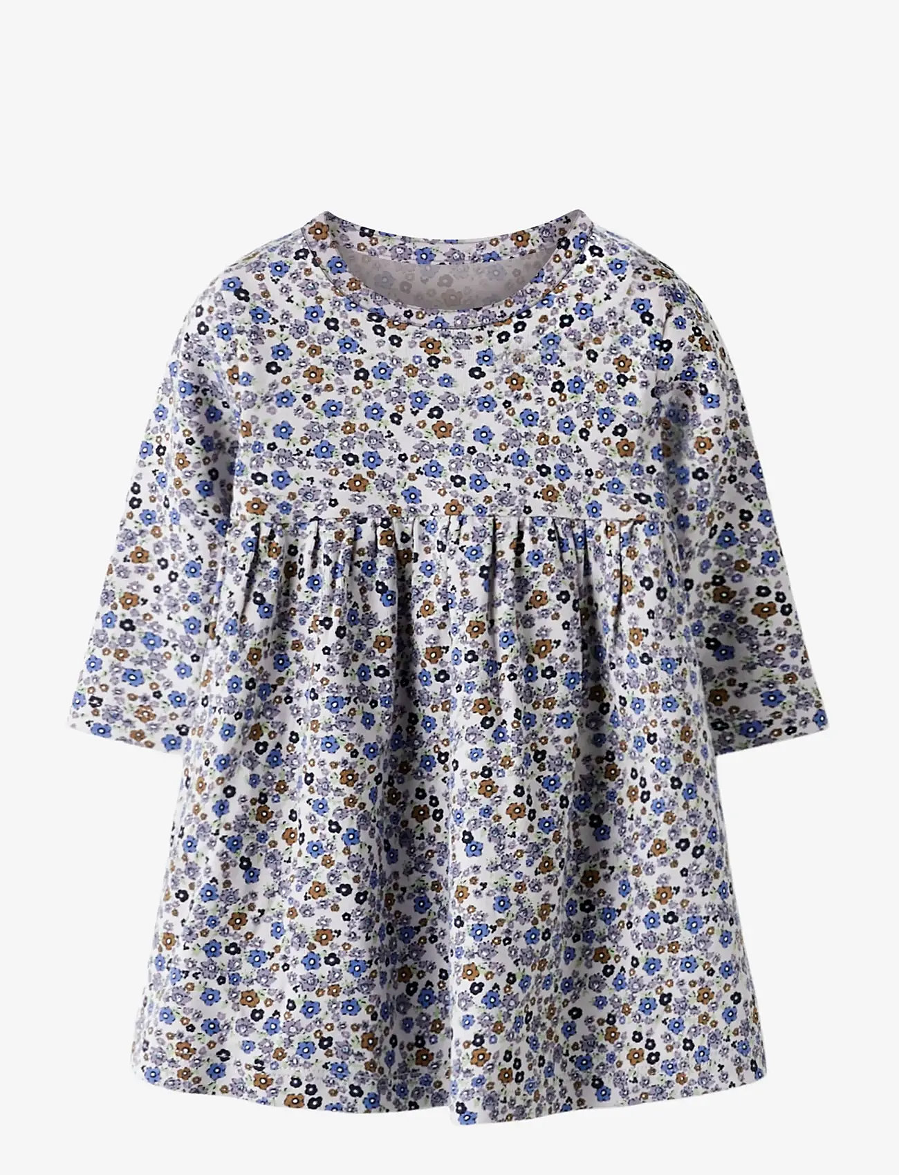 name it - NBFTULINE LS DRESS - langærmede babykjoler - lilac marble - 0