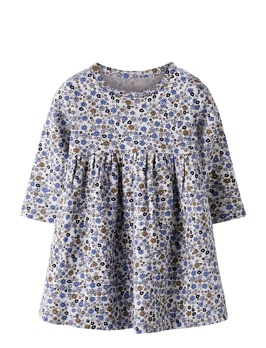 name it - NBFTULINE LS DRESS - kūdikių suknelės ilgomis rankovėmis - lilac marble - 0