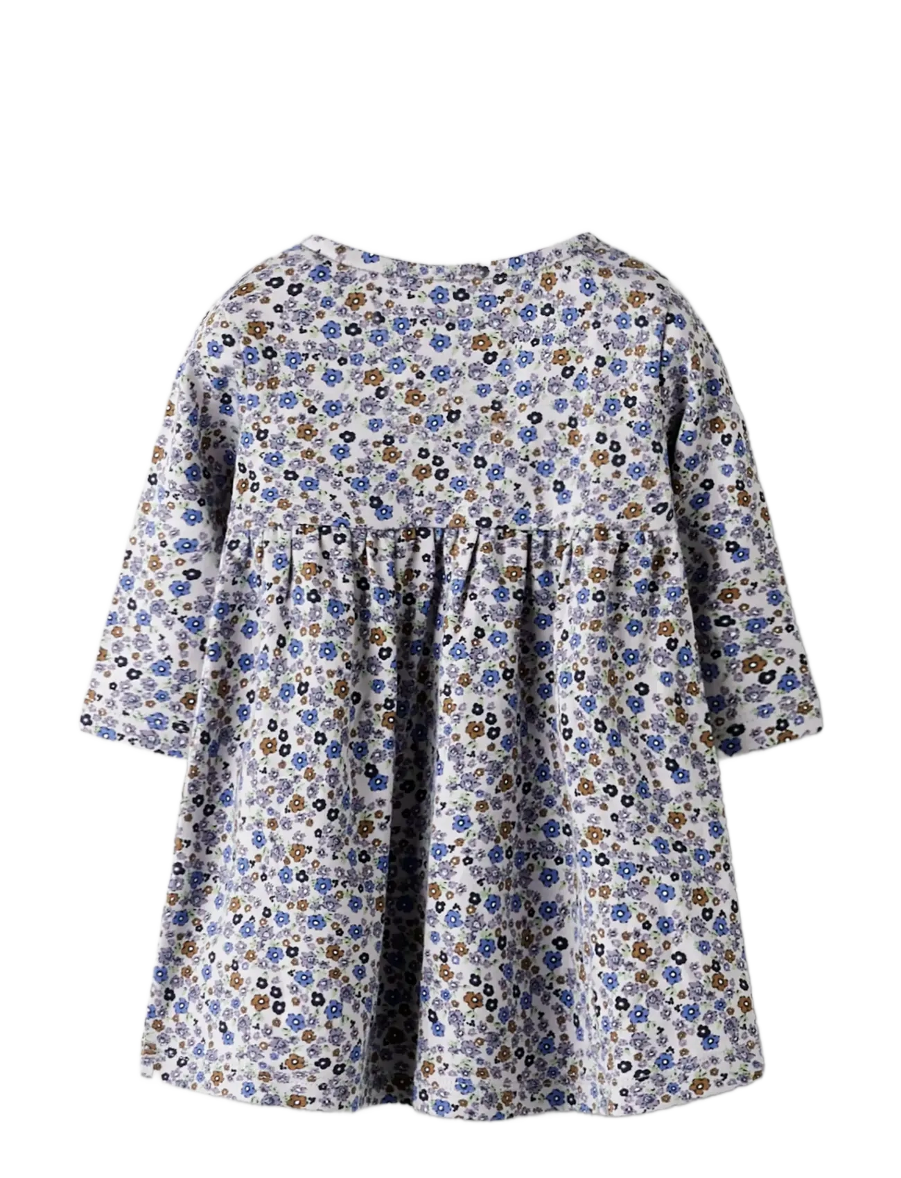 name it - NBFTULINE LS DRESS - kūdikių suknelės ilgomis rankovėmis - lilac marble - 1